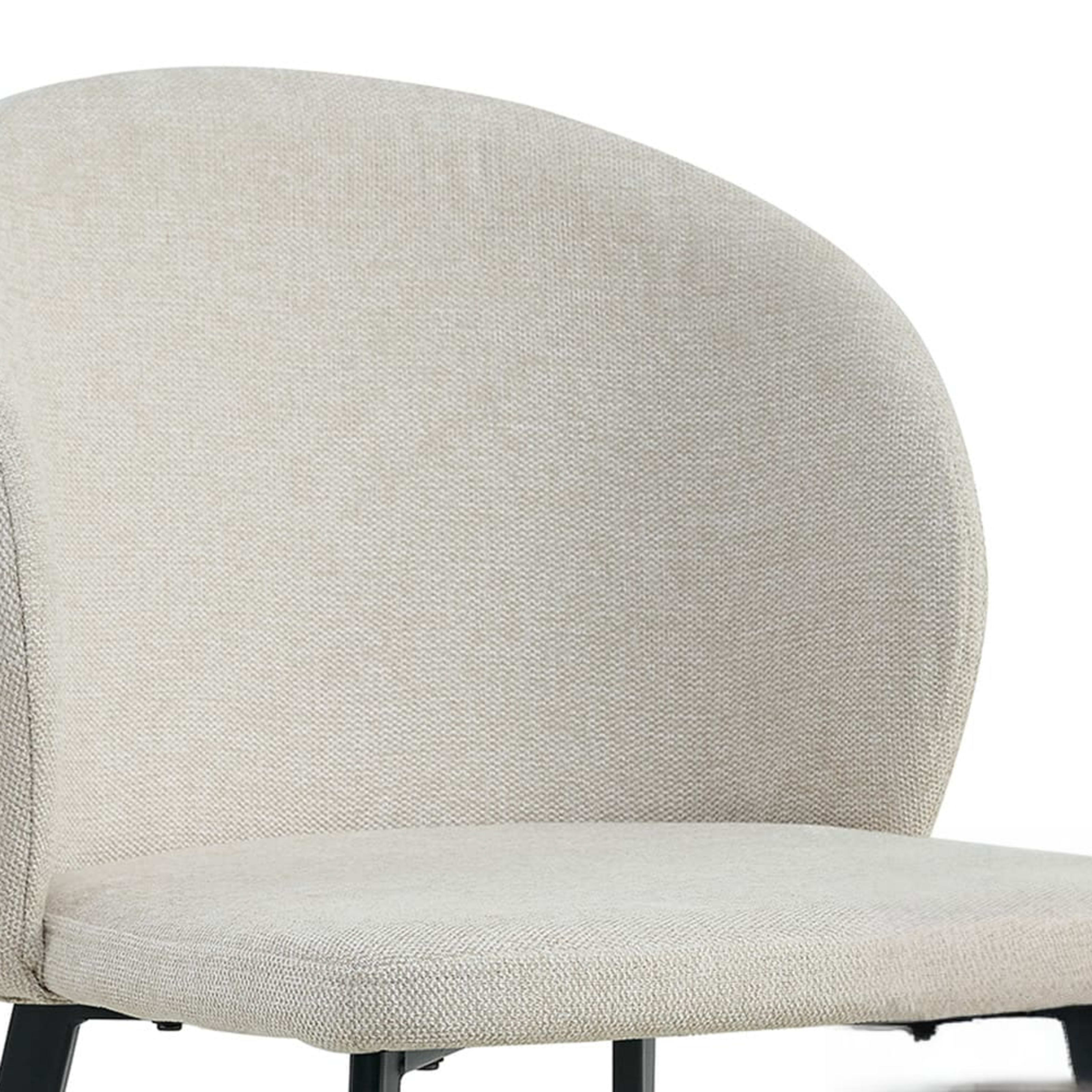 Stoel 'Toledo' Stof Beige — 4