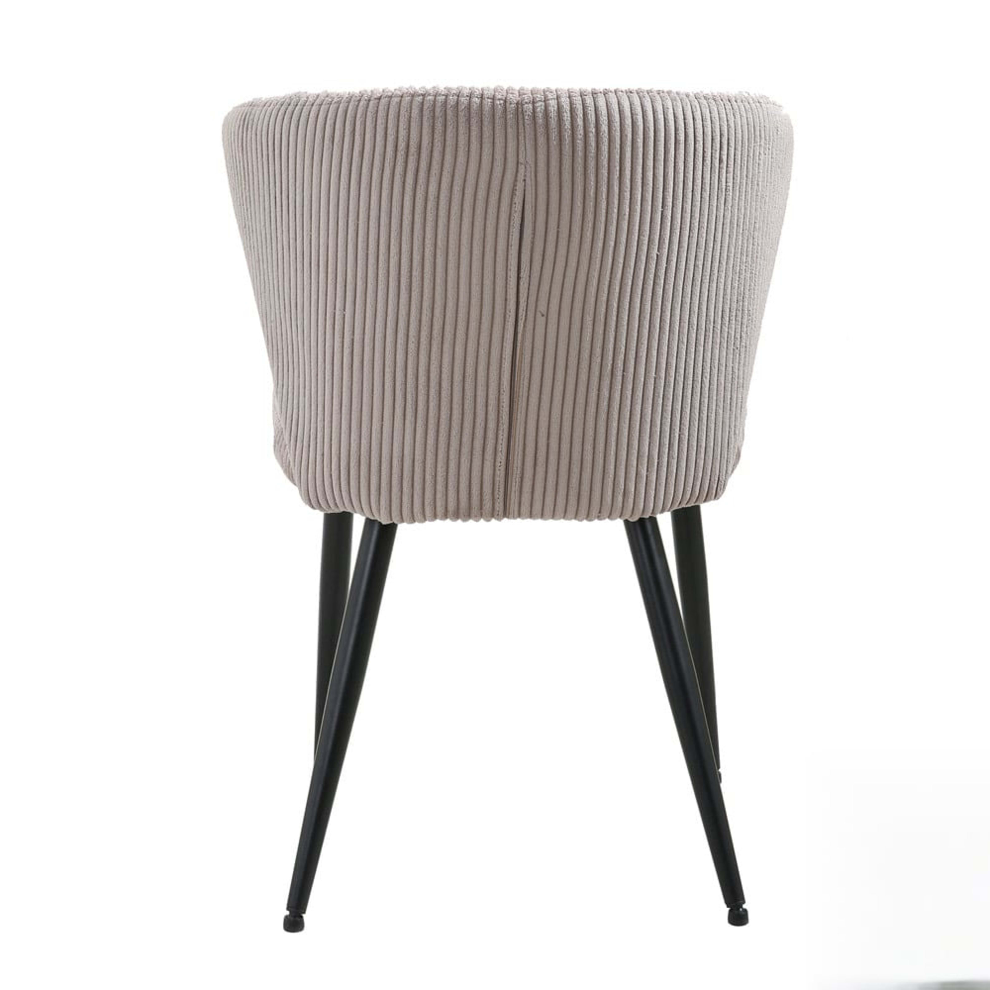 Stoel 'Tornado' Corduroy Fabb Hyper 38 Zand — 3
