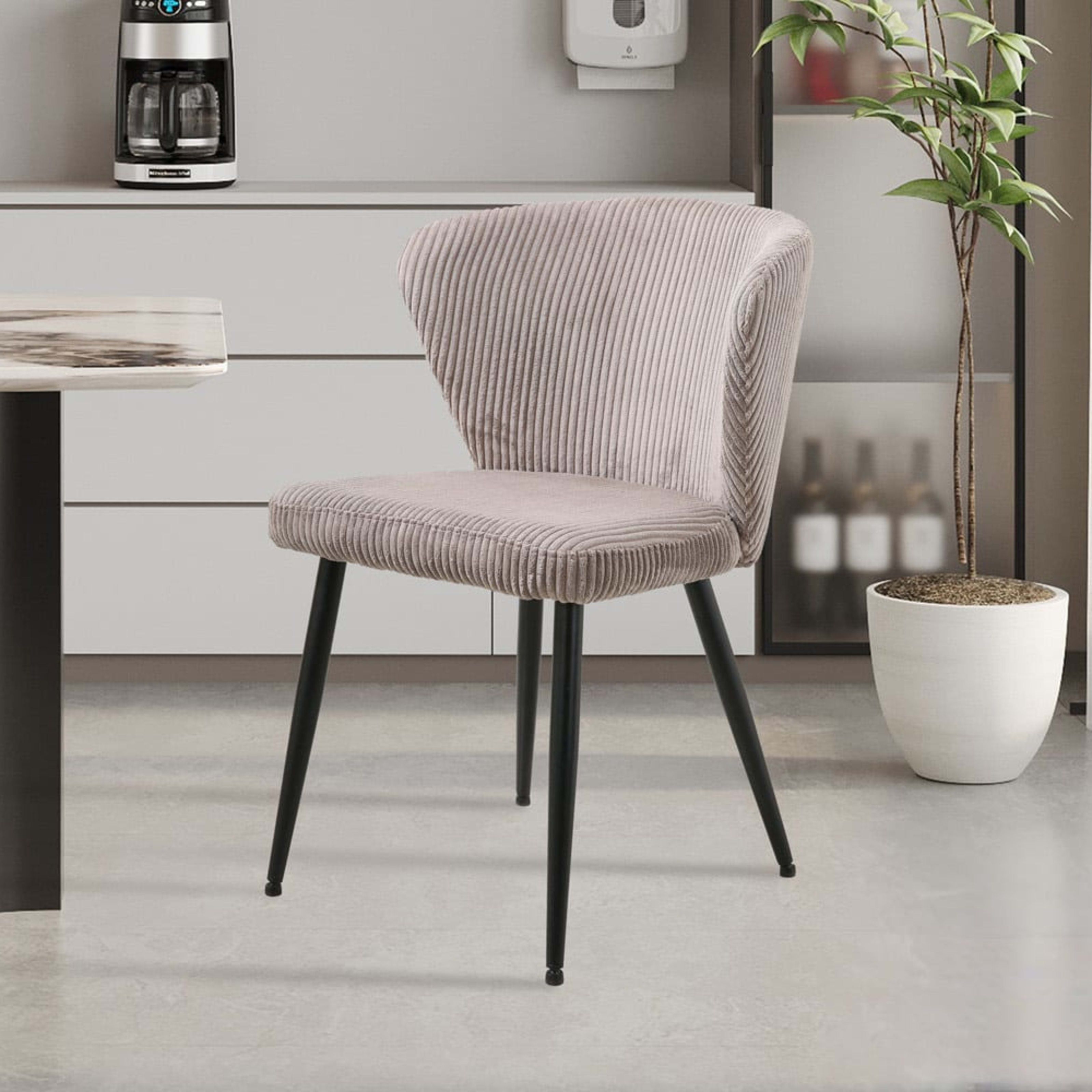 Stoel 'Tornado' Corduroy Fabb Hyper 38 Zand — 2