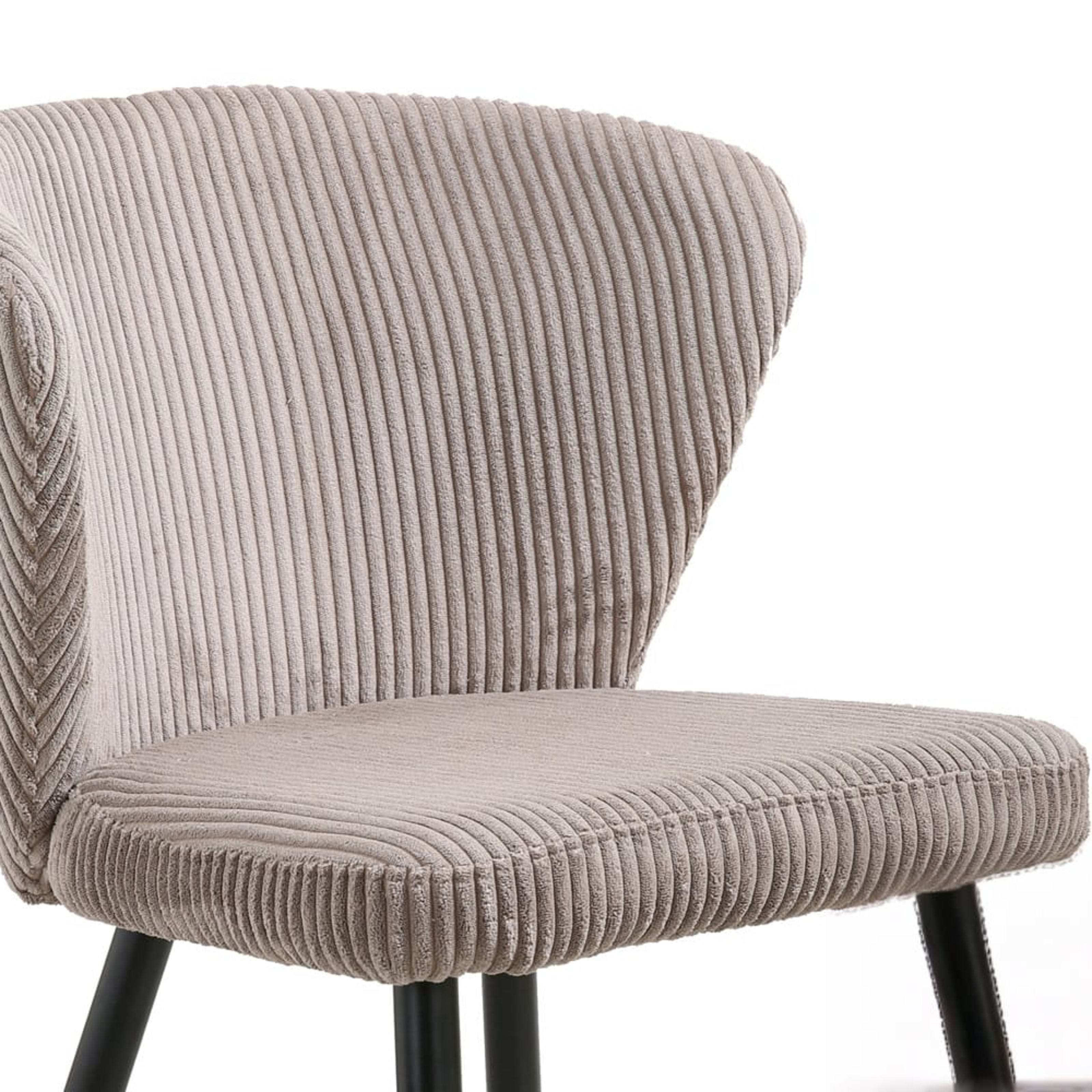 Stoel 'Tornado' Corduroy Fabb Hyper 38 Zand — 4