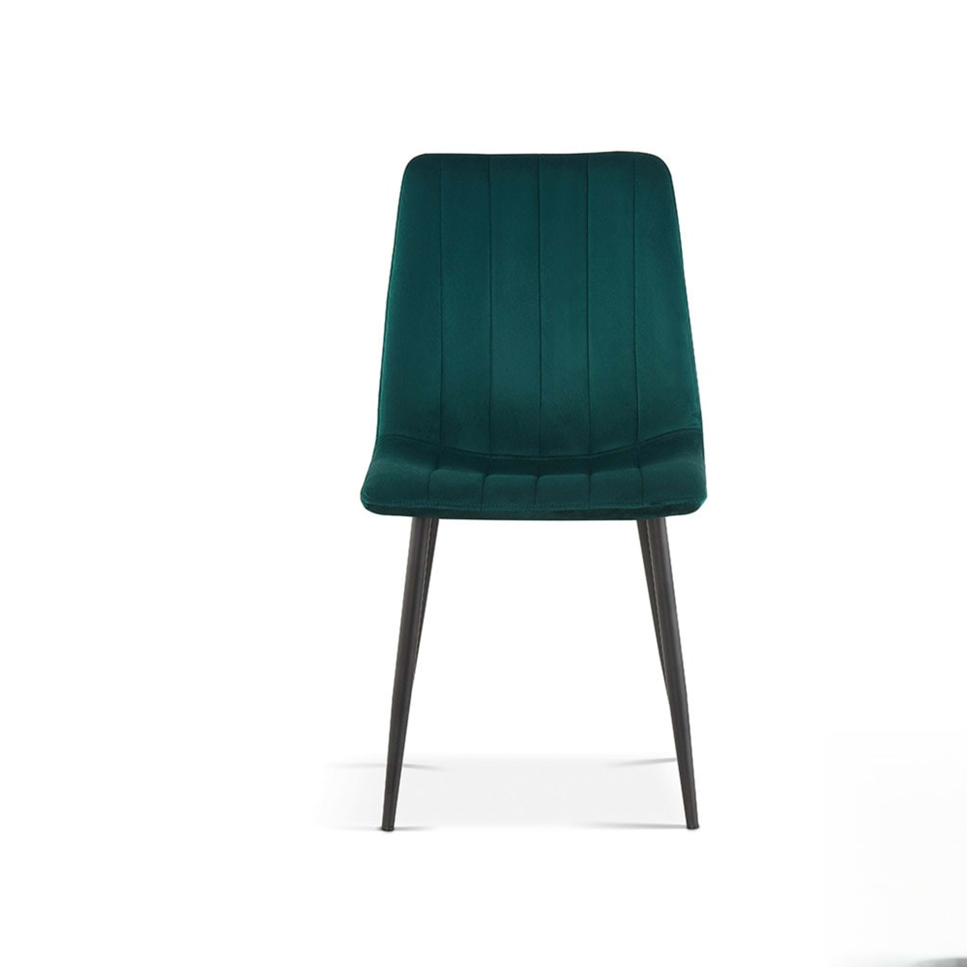 Stoel 'Willis' Fluweel Groen — 1