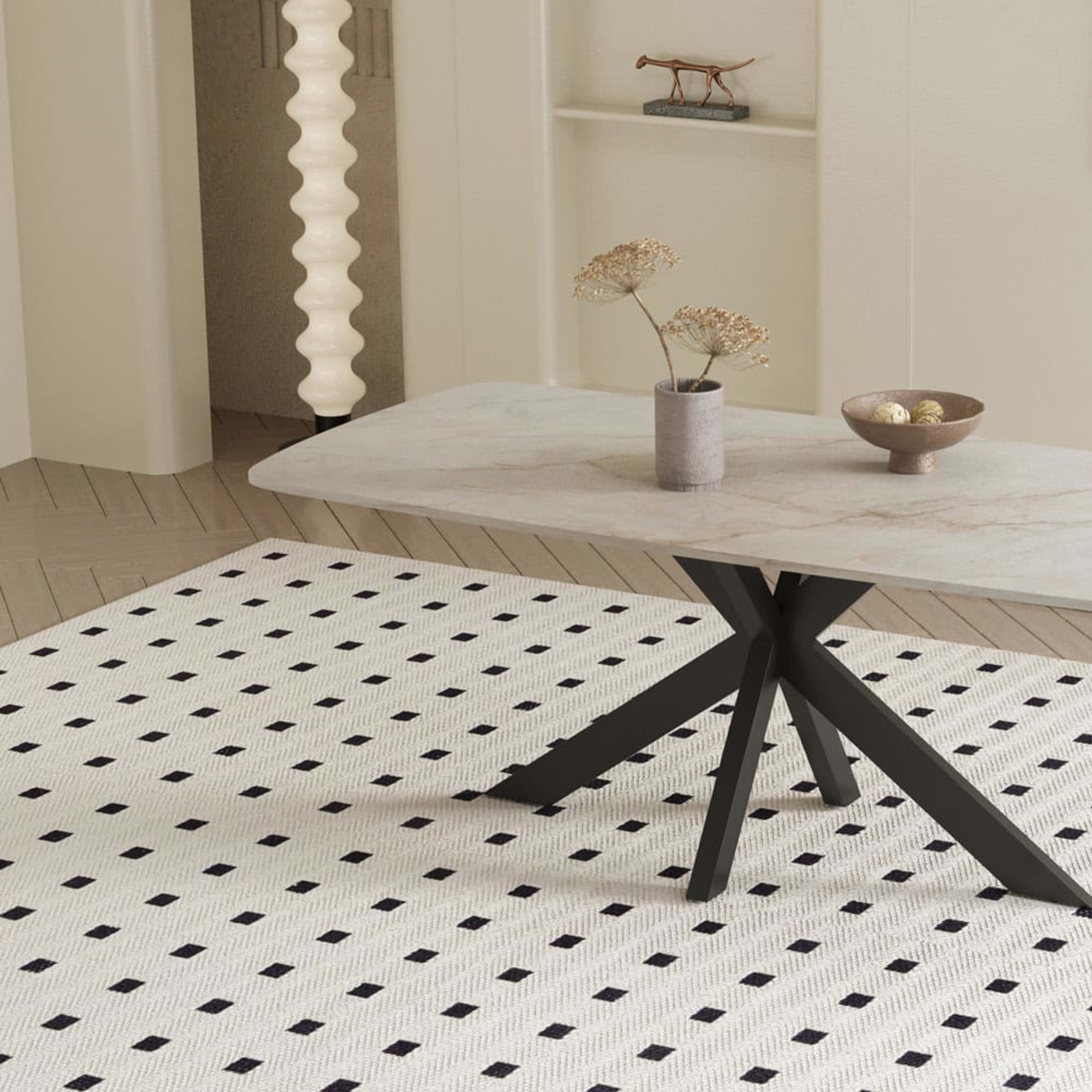 Tafel 'Apollo' 180 cm Deens Ovaal Glanzend Steen Shakespear Beige — 2