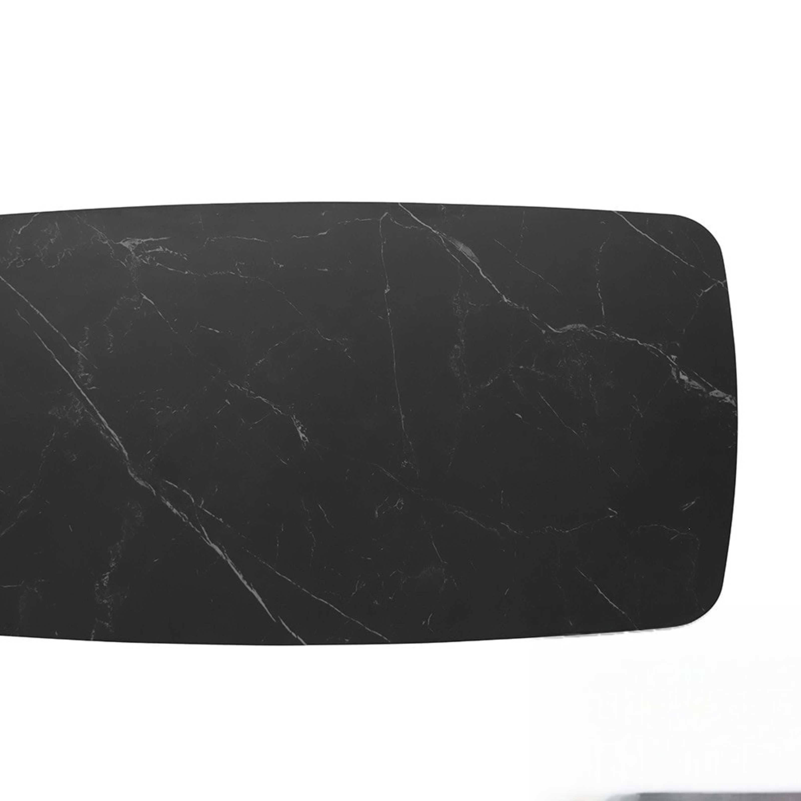 Tafel 'Apollo' 180 cm Deens Ovaal Steen Zwart — 4