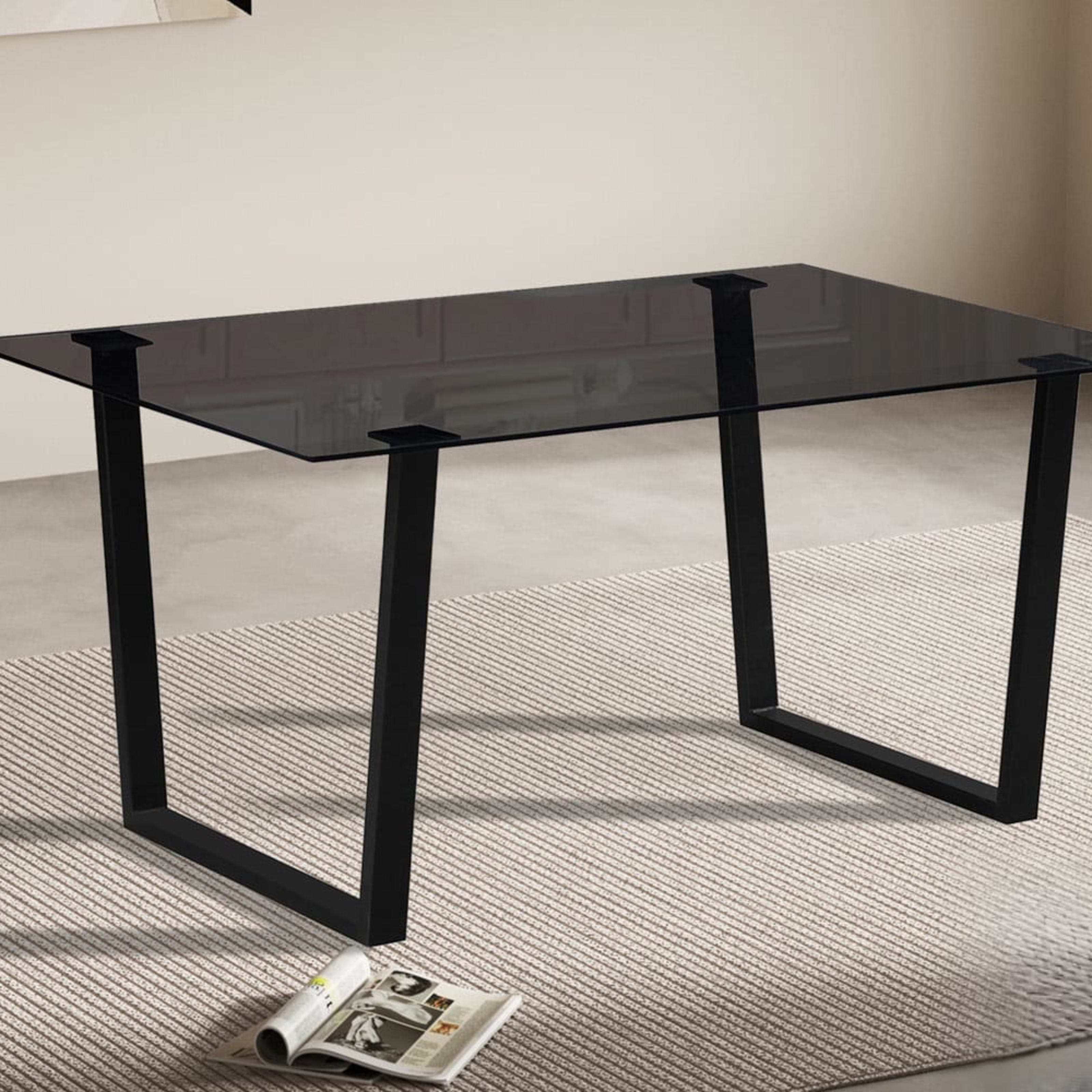 Tafel 'Boaz' 150 cm Rechthoekig Glas — 2