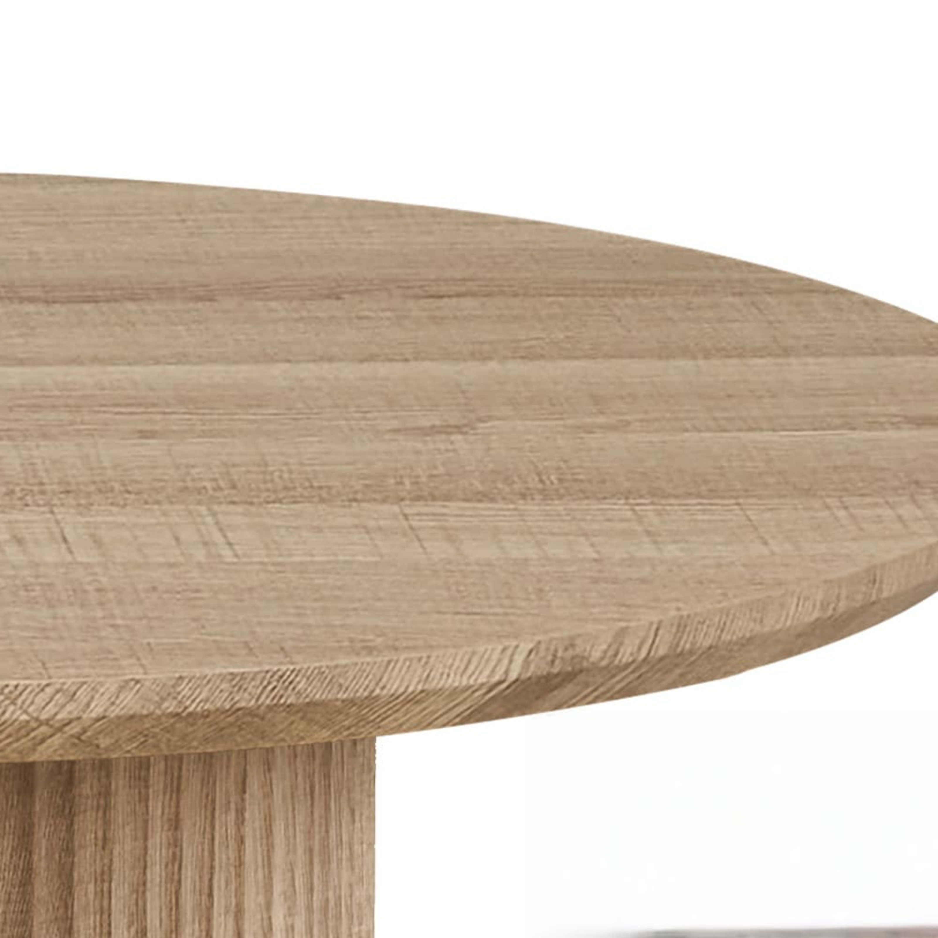 Tafel 'Lagos' 120 cm Rond Decor Eik Naturel — 3