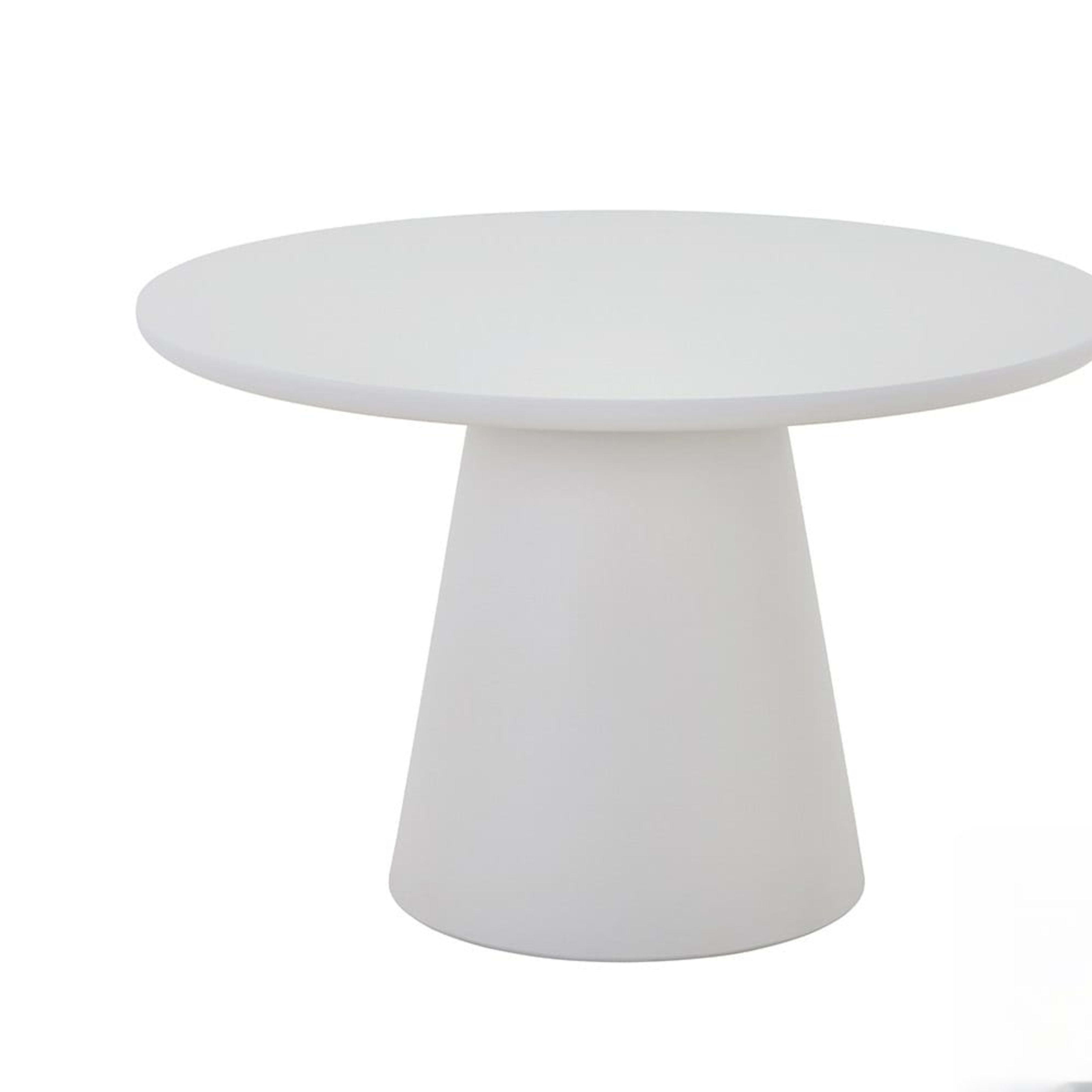 Tafel 'Tavira' 120 cm Rond Cement Ecru — 1