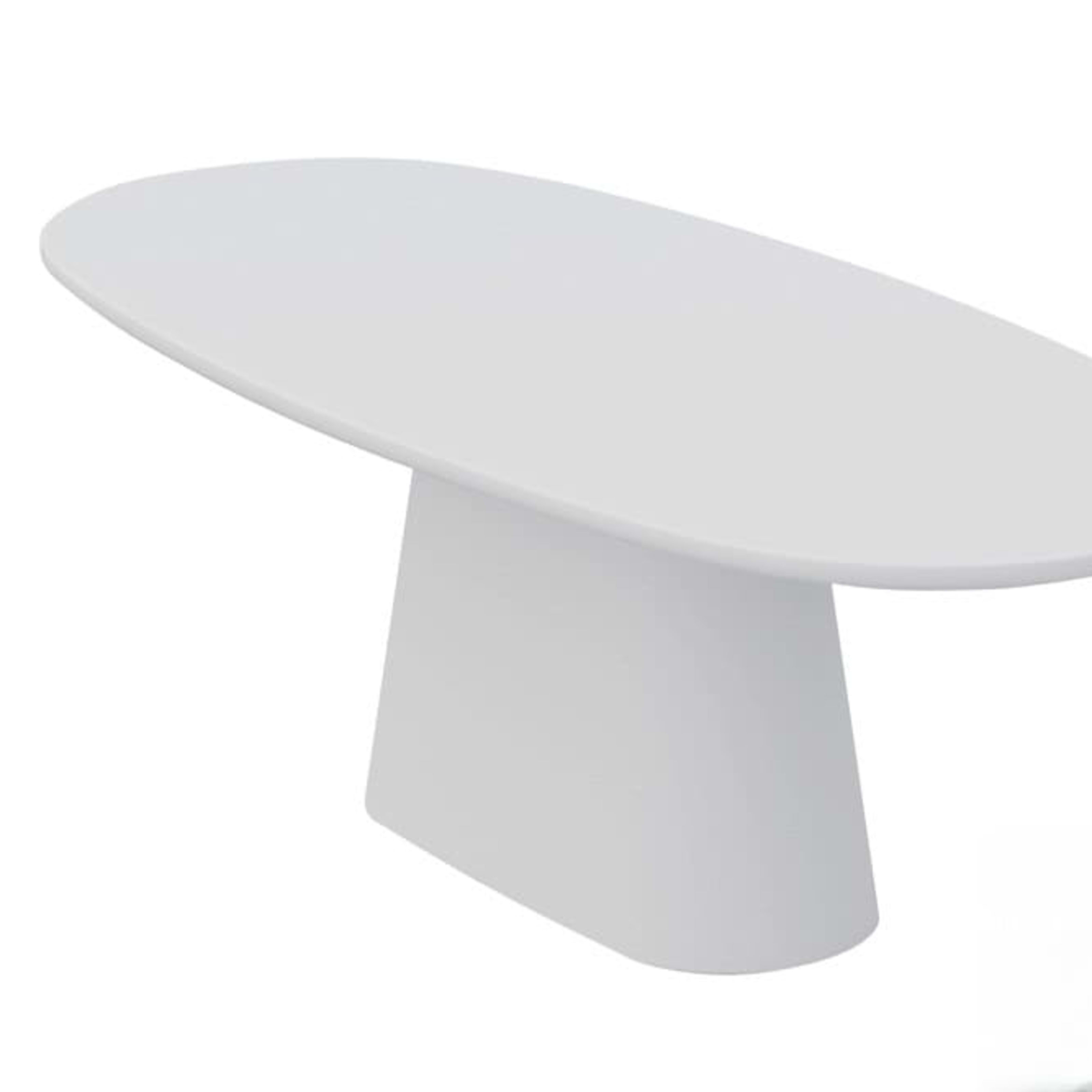 Tafel 'Tavira' 220 cm Ovaal Cement Ecru — 4