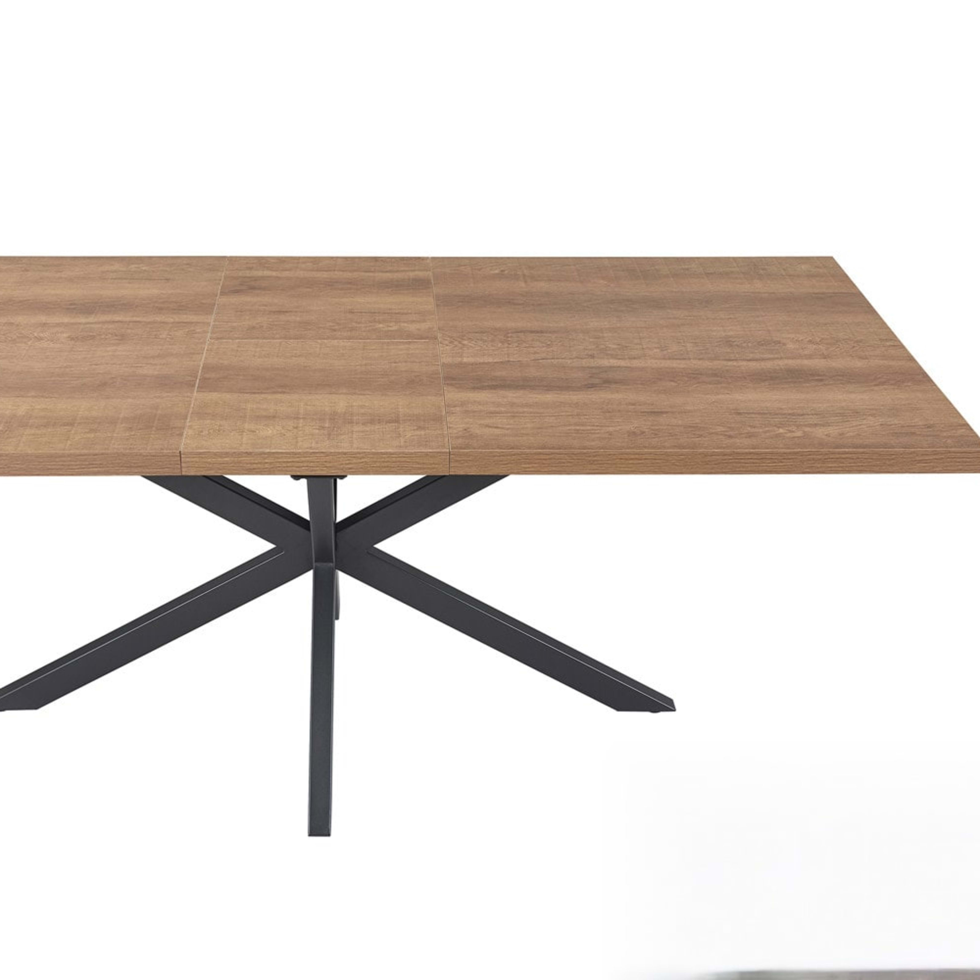 Uitschuifbare tafel 'Kos' 160-200 cm Donkerbruin — 2