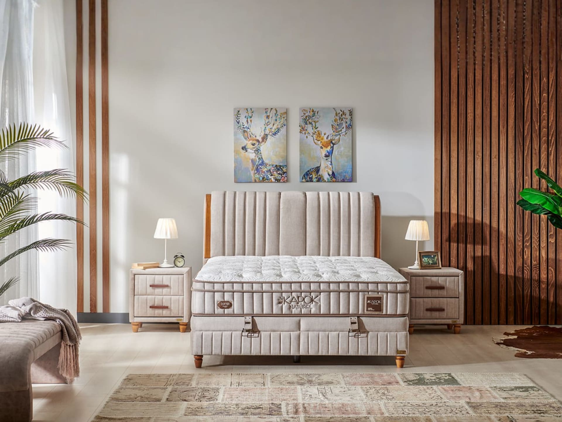 Kapok Naturel Boxspring