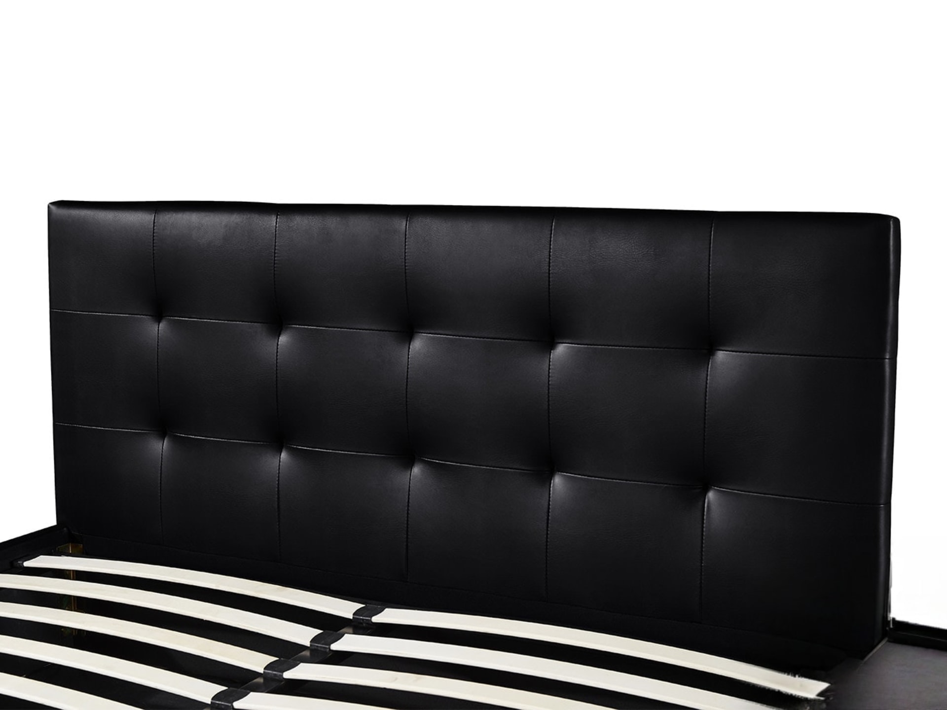 Bed met koffer 'Porto' 160×200 PU Zwart — foto 5 van 7