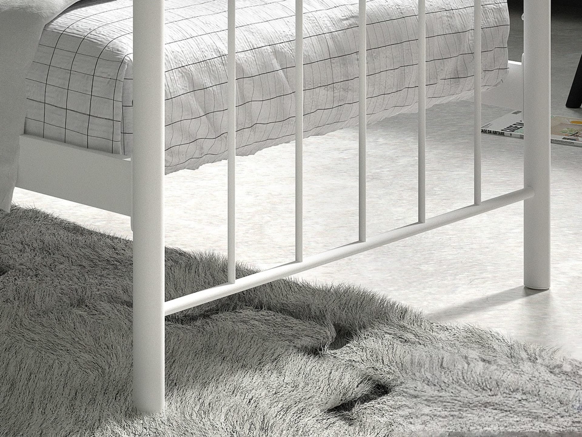Bed 'Sacha' 90×200 met lattenbodem Wit — foto 4 van 6