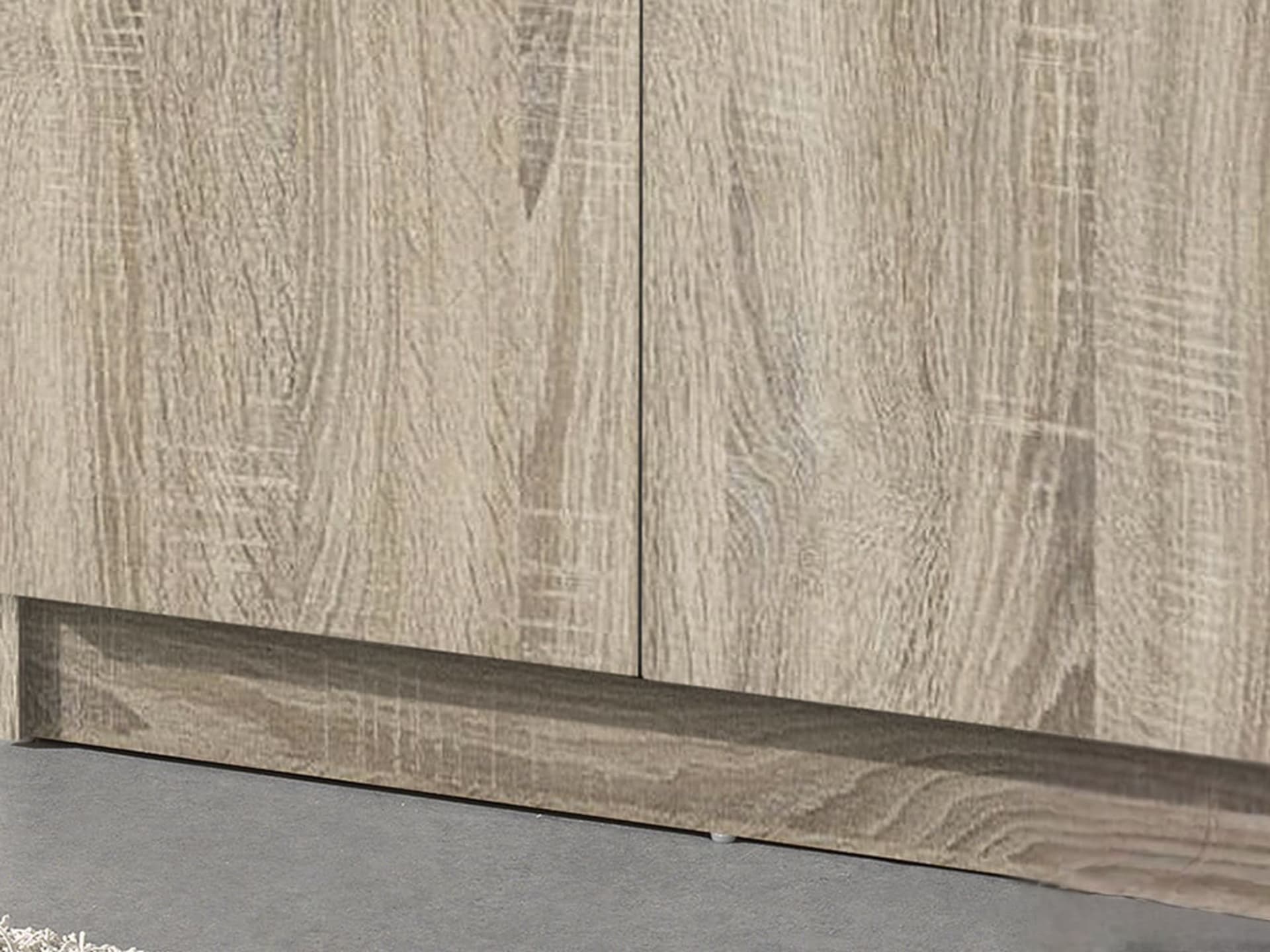 Opbergkast 'Ray' 2 deuren en 4 legplanken 80 cm Sonoma — foto 4 van 6