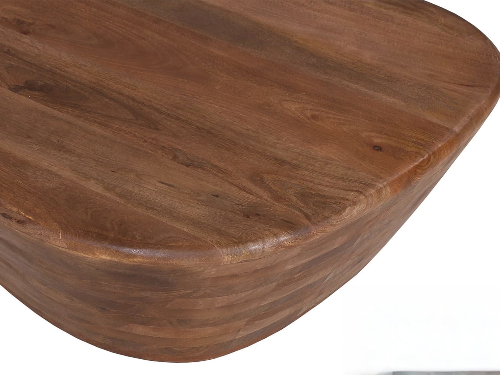 Salontafel 'Evan' Mango hout Lichtbruin — foto 3 van 4