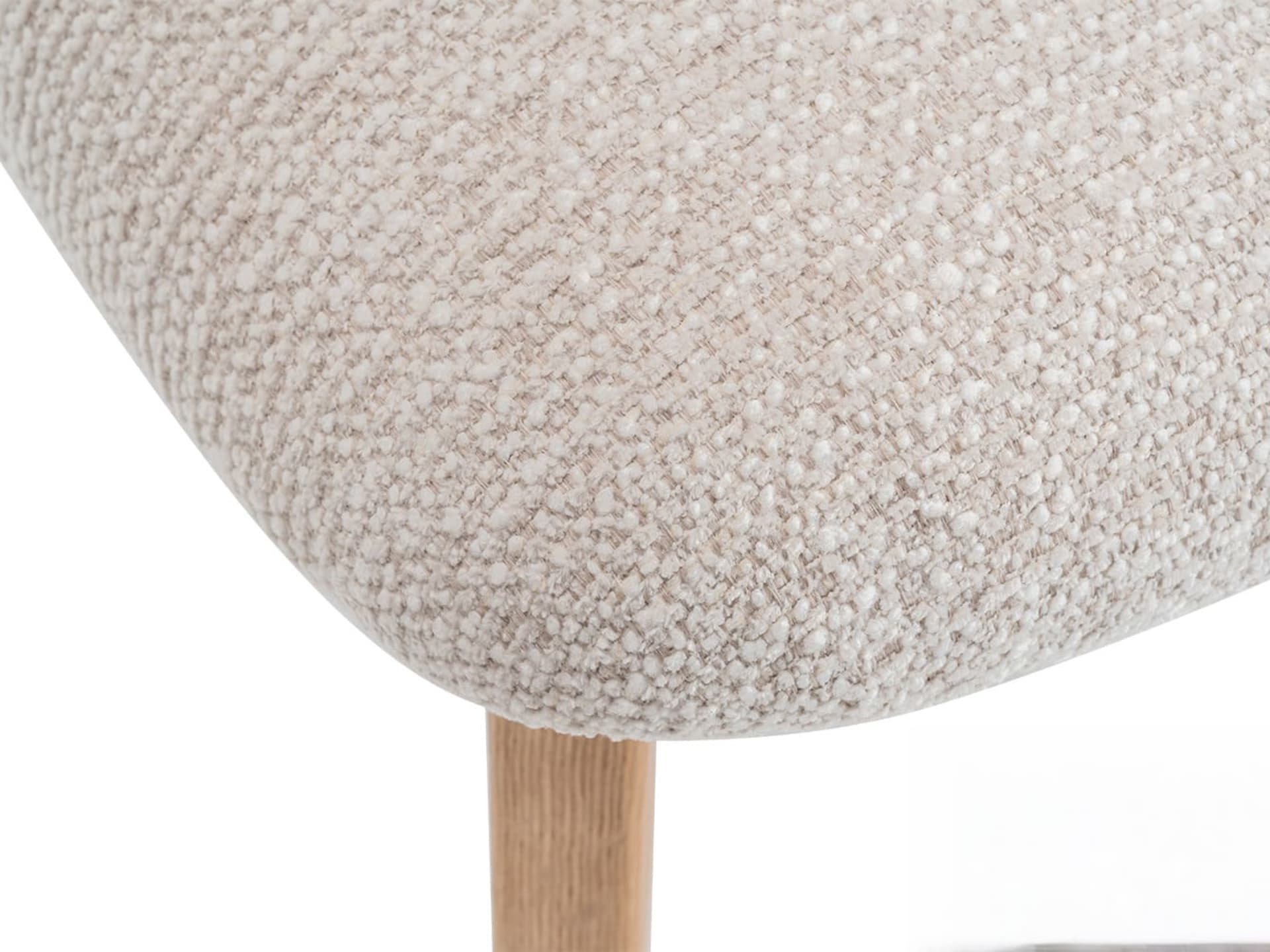 Stoel 'Carmen' Naturel Eik Ote Milan 103 Beige Gemonteerd — foto 4 van 5