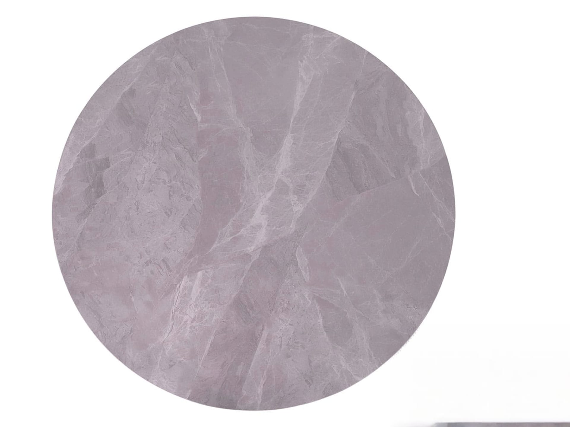 Tafel 'Apollo' 110 cm Rond Glanzend Steen Italian Grijs — foto 5 van 7