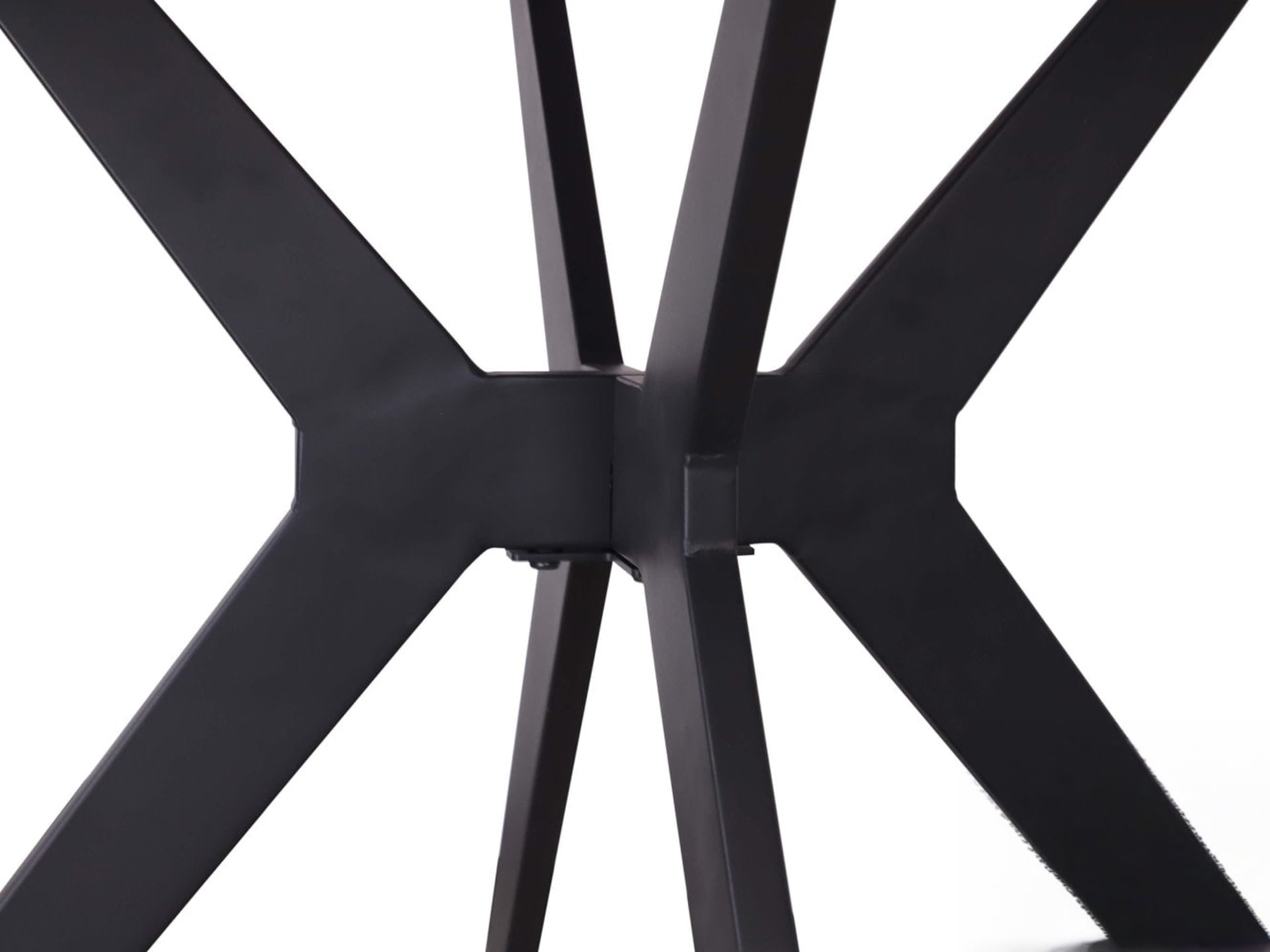Tafel 'Apollo' 110 cm Rond Glanzend Steen Snow Wit — foto 6 van 7