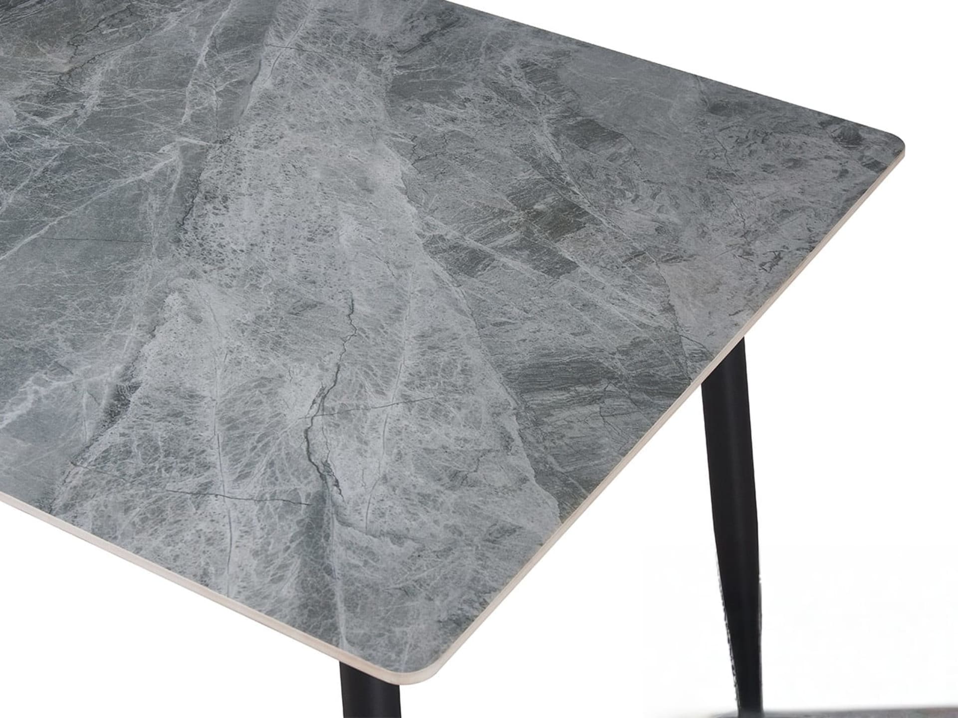 Tafel 'Kenzo' 120 cm Rechthoekig Steen Grijs — foto 4 van 6