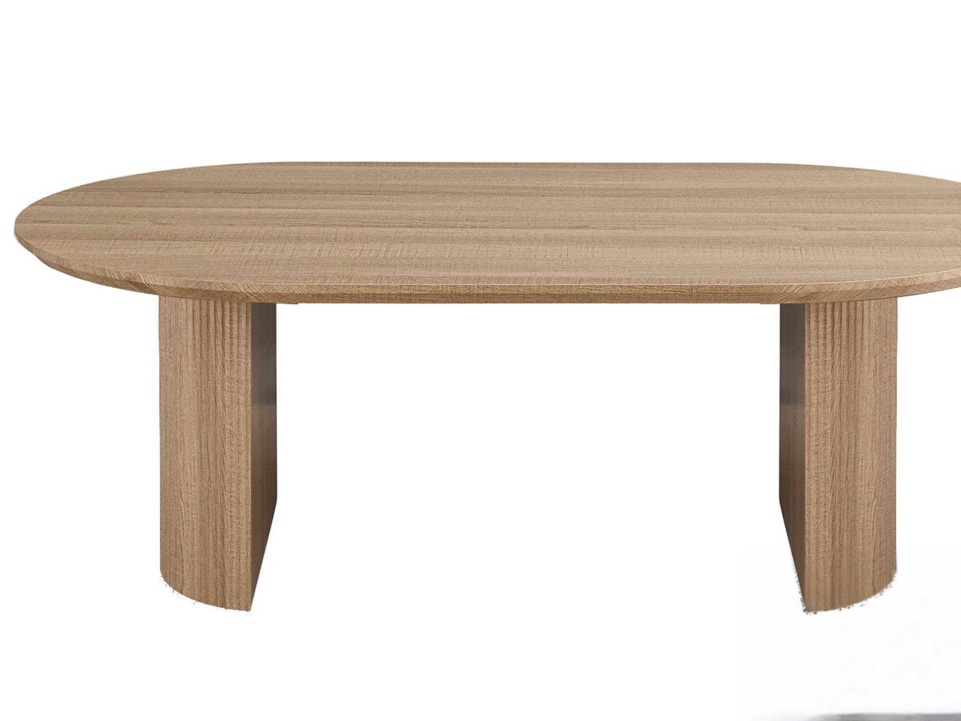 Tafel 'Lagos' 220 cm Ovaal Decor Eik Naturel — foto 1 van 5