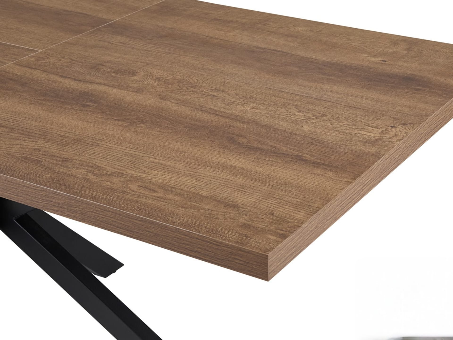 Uitschuifbare tafel 'Kos' 160-200 cm Donkerbruin — foto 5 van 7