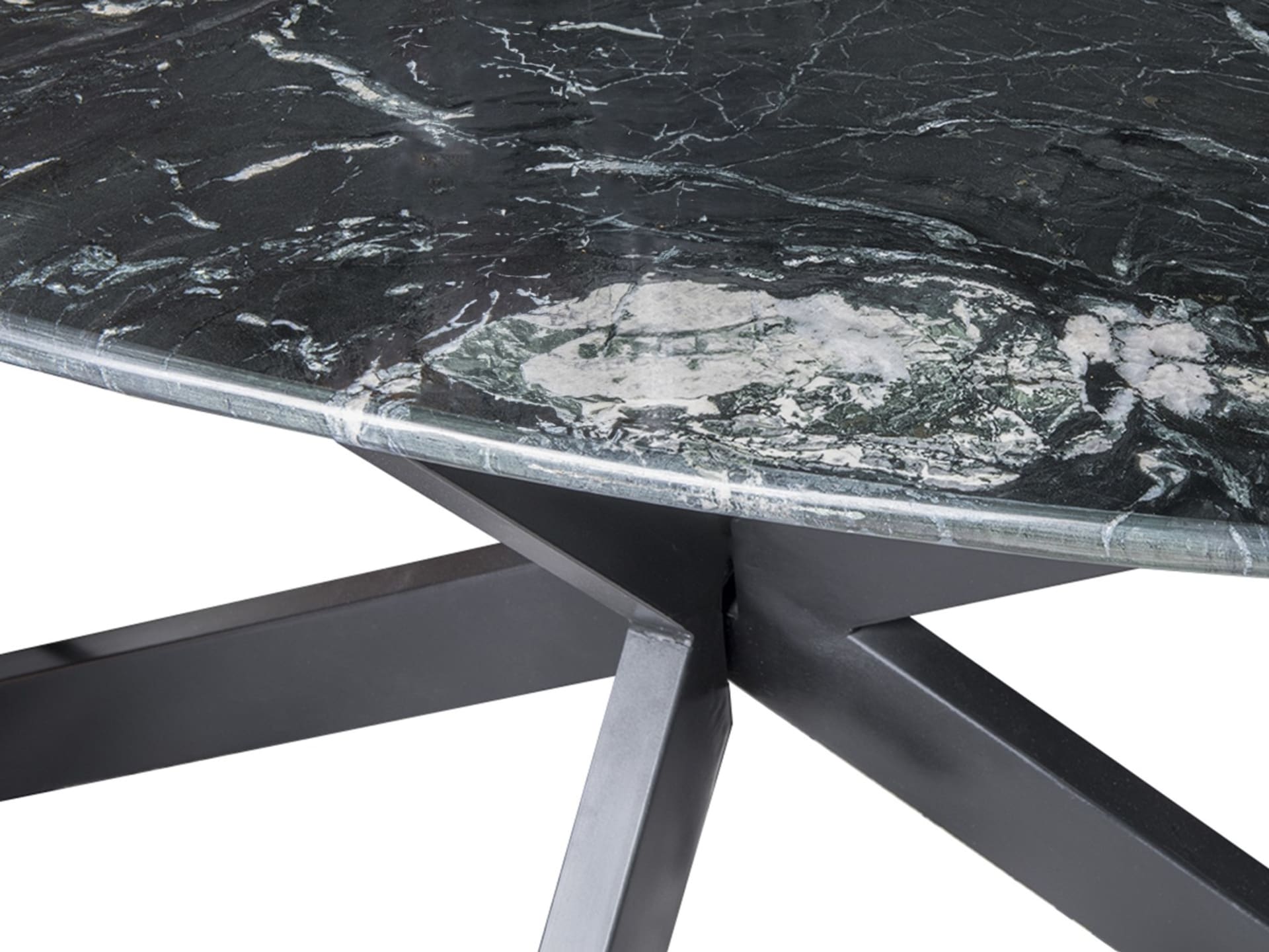 Marble Oval Spider Black 180cm — foto 5 van 6