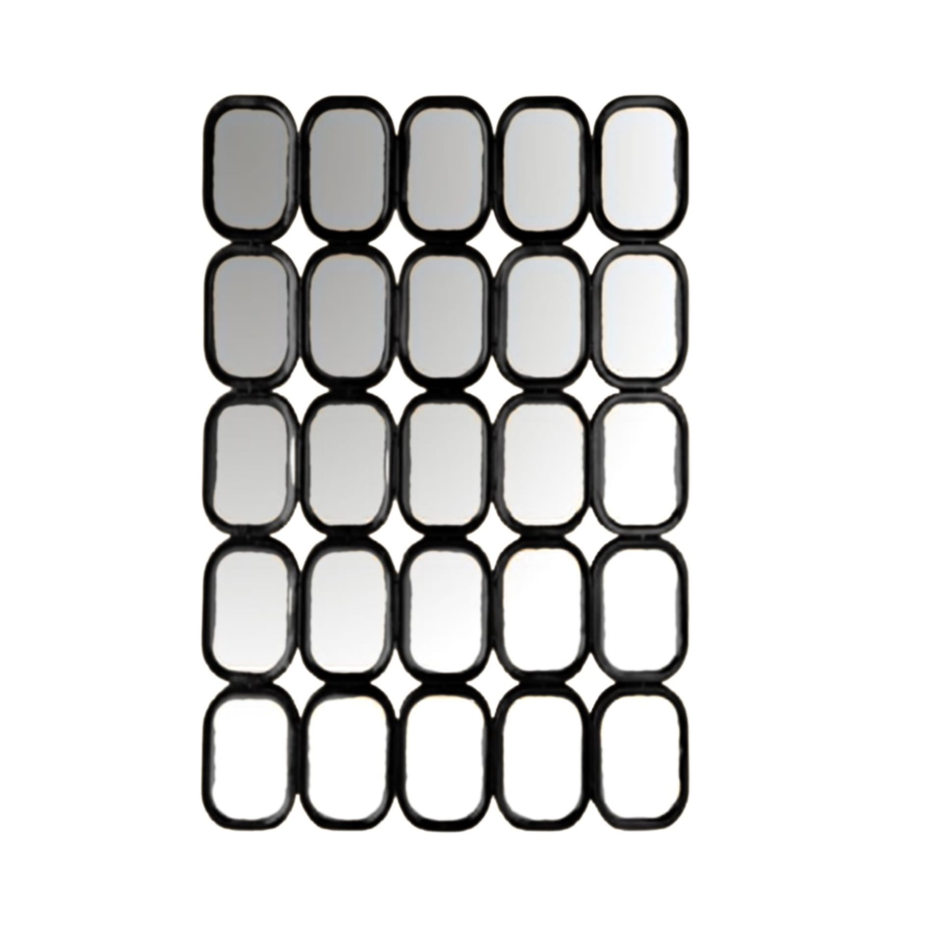 Spiegel Eva zwart 140 × 105 cm