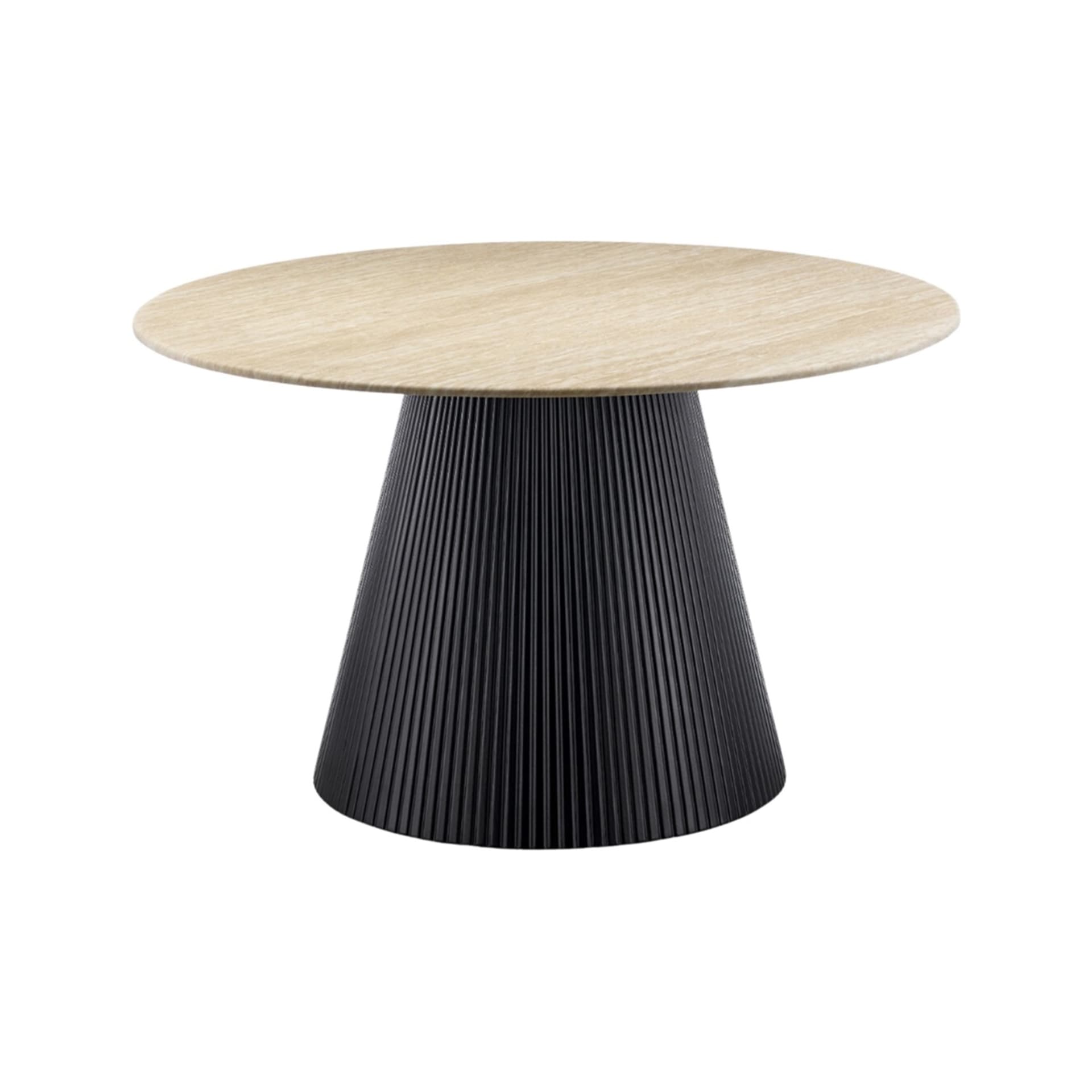 Kimberly Black Eettafel Ø 130 Zwart Marmer