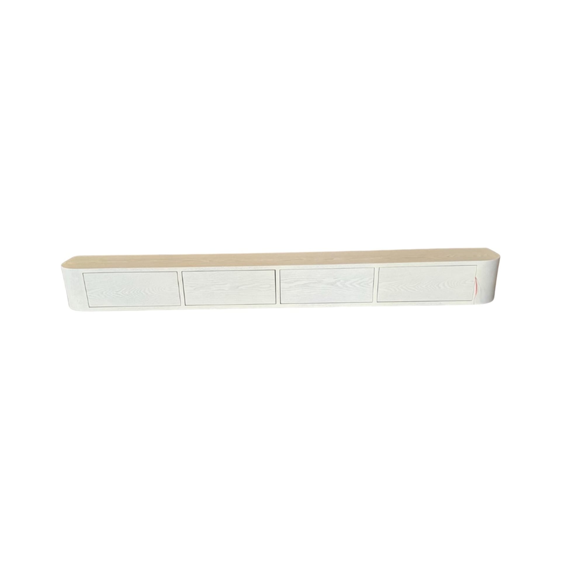 TV Kast 200×24×20 Crème Fineer Lotus