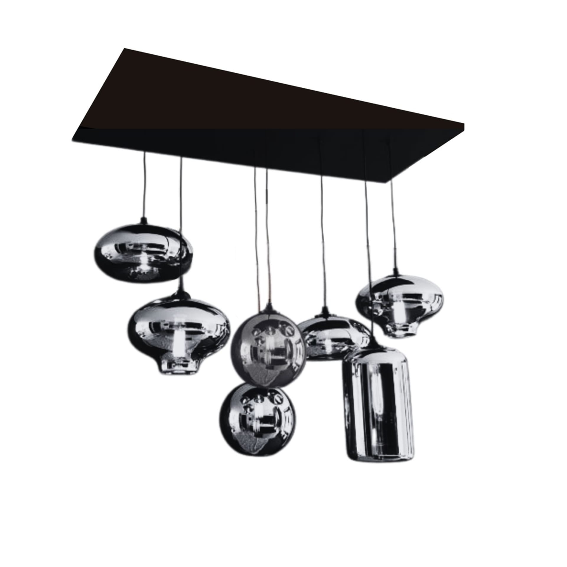 Plafondlamp Orbits QL1083 zilver