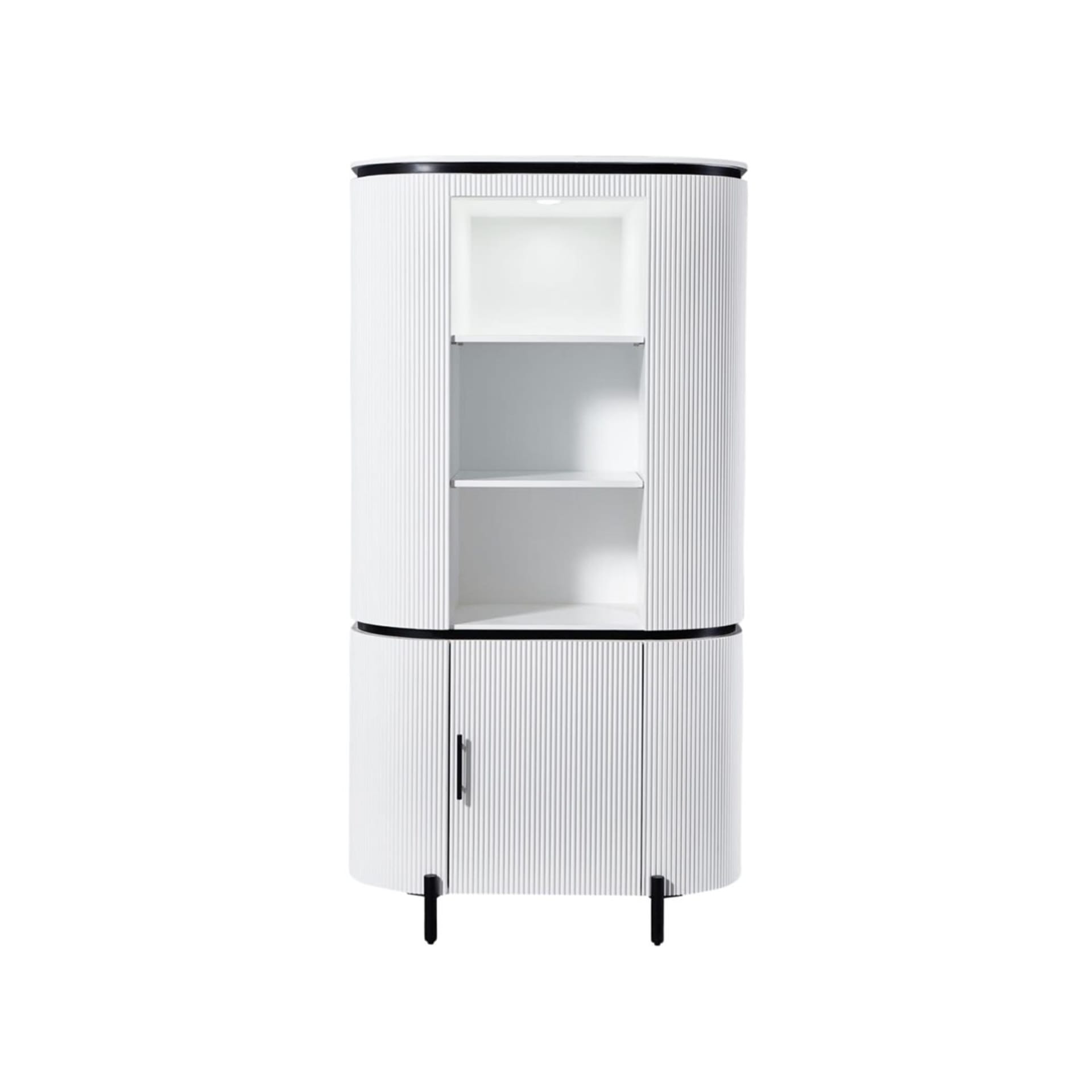 Aqua kast 180×50 wit/zwart keramiek — foto 2 van 2