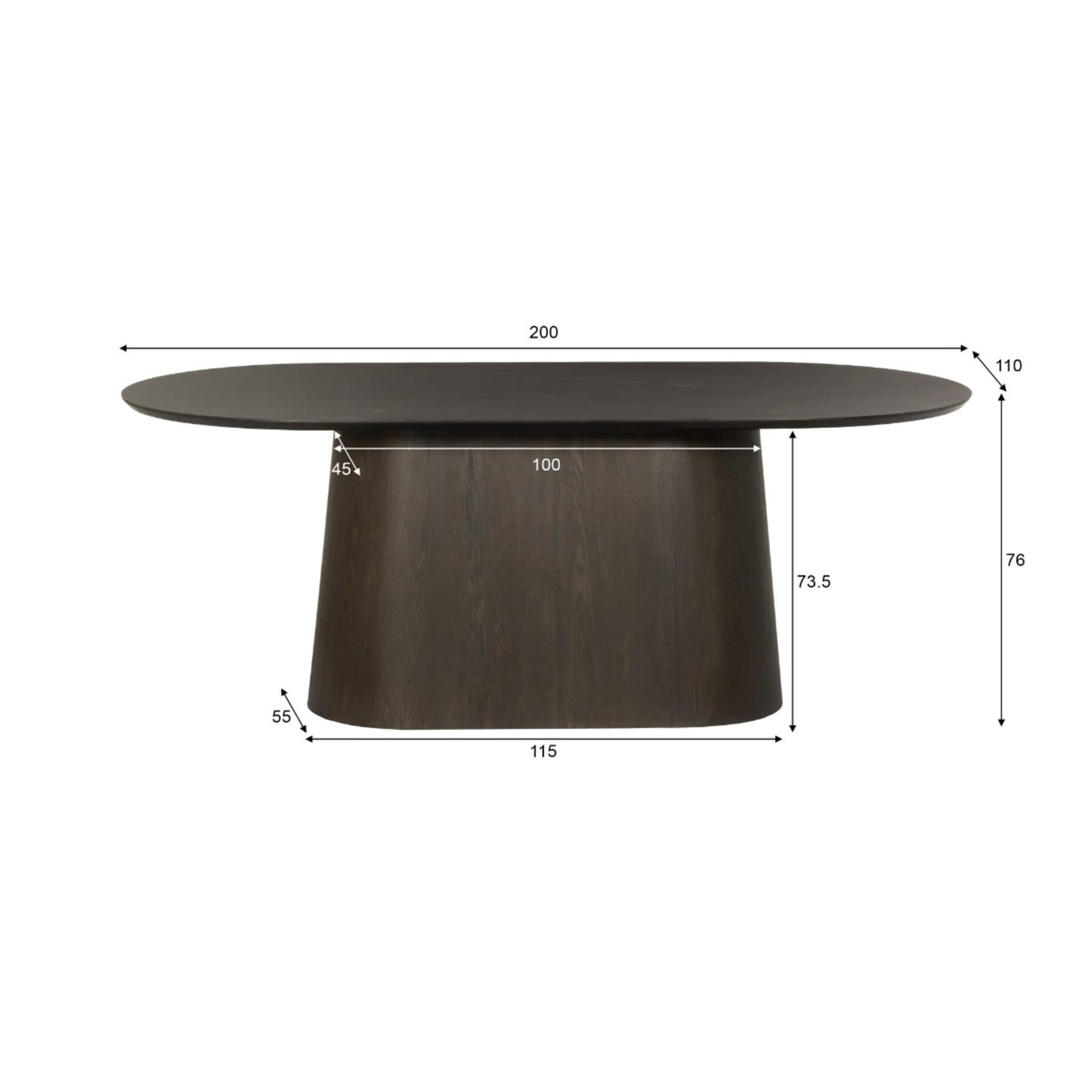 Novero Espresso 200cm — foto 6 van 8
