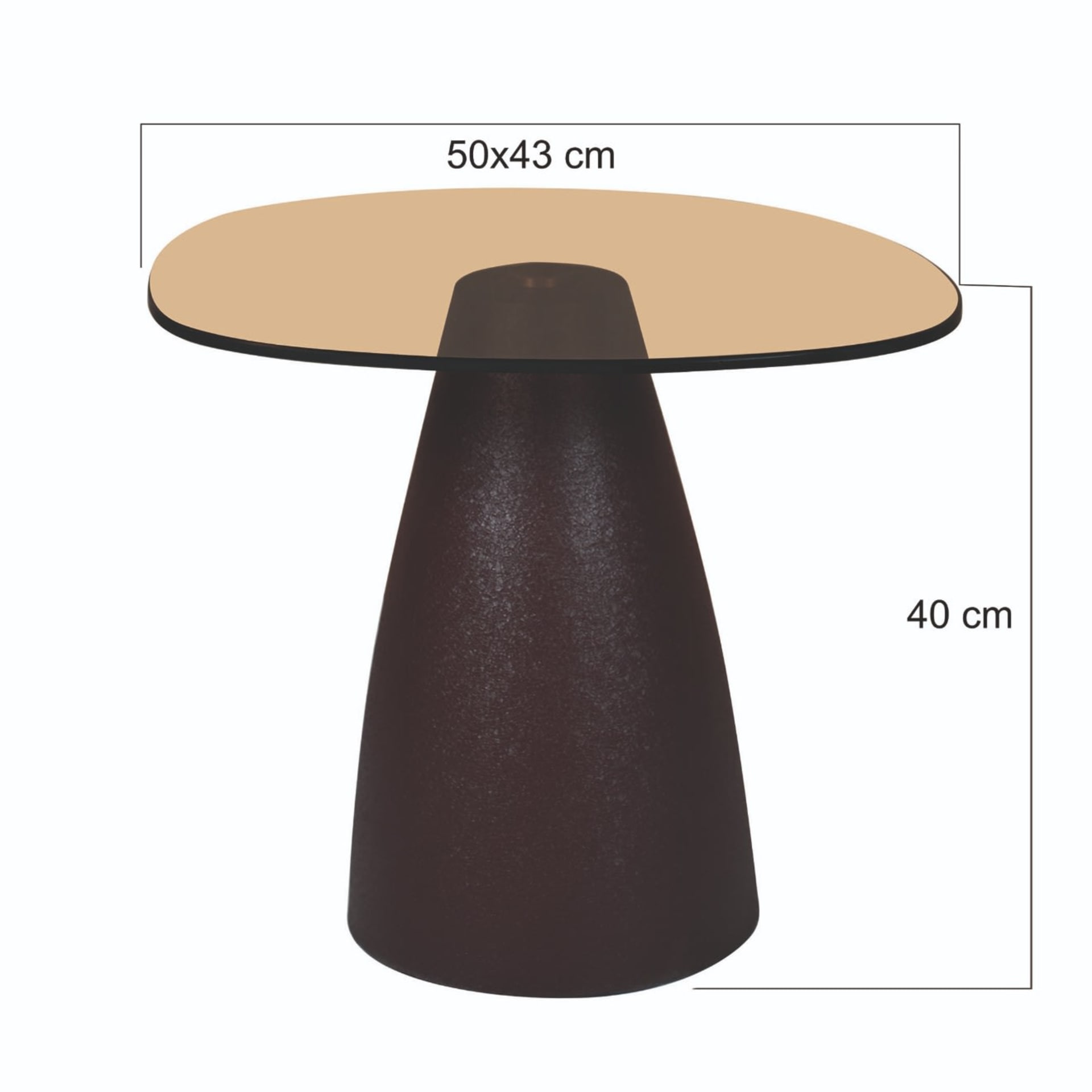 Brix Mylon Brown 50cm — foto 4 van 5