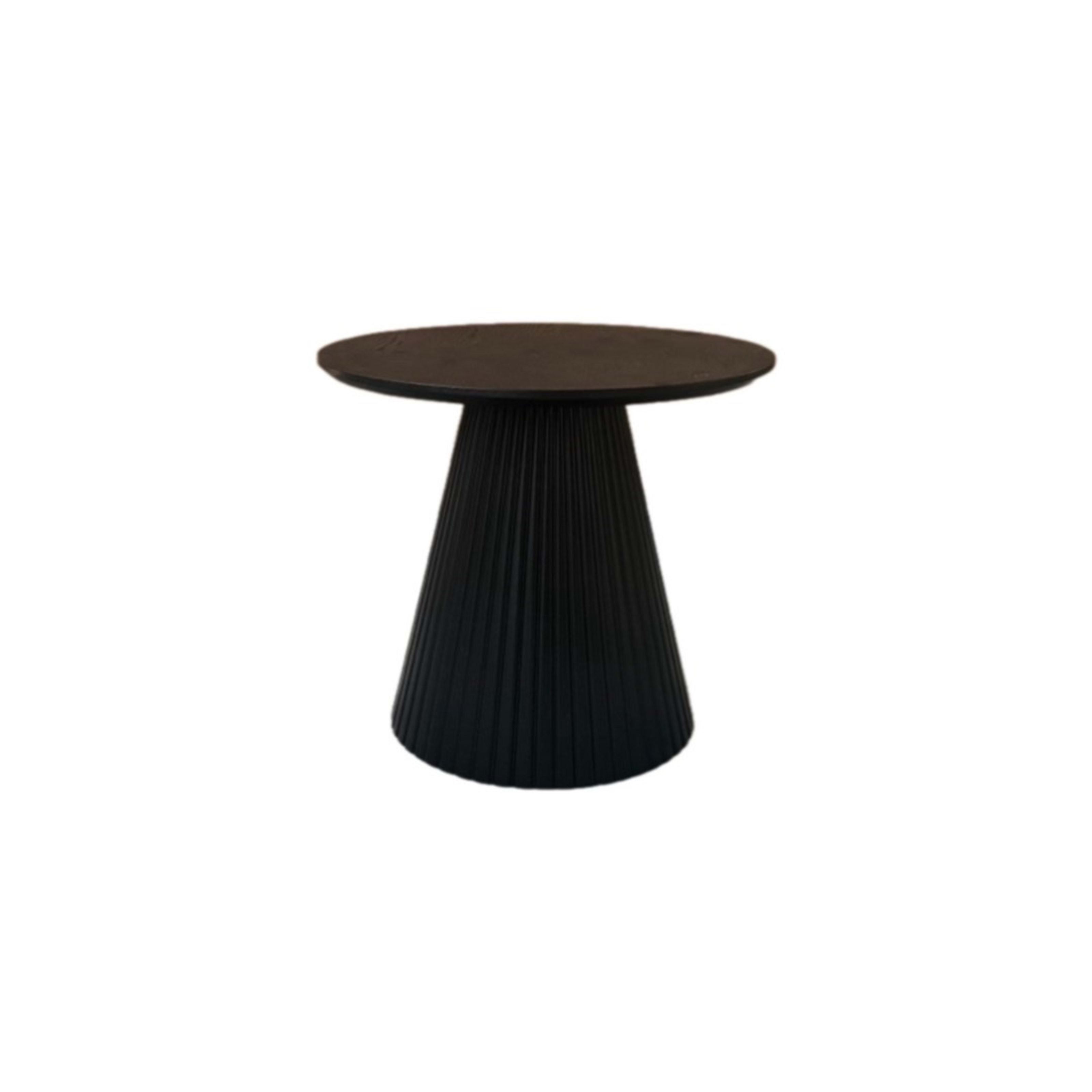 Kimberly Bijzettafel 55×55×55 Zwart Visgraat