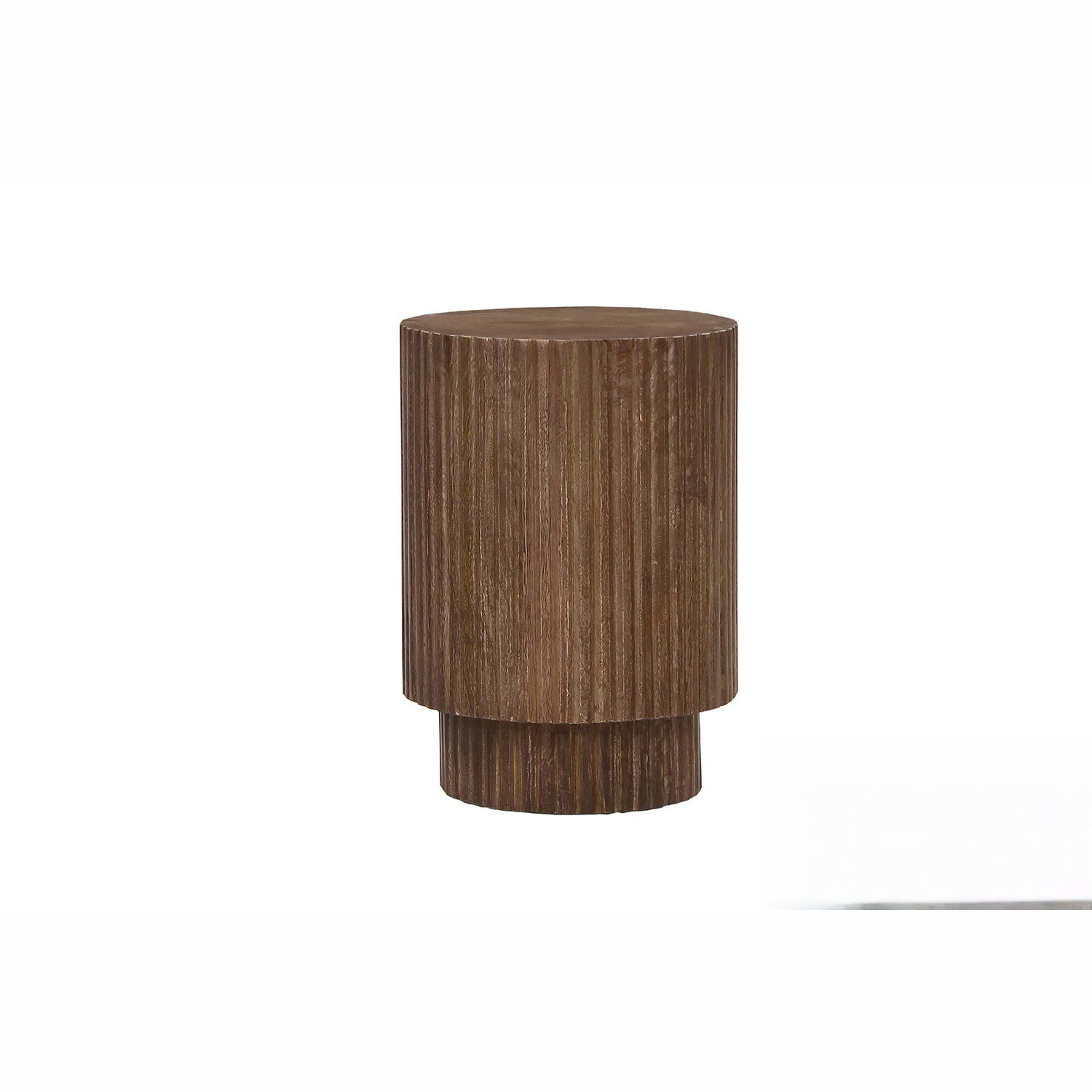 Bijzettafel 'Victor' Mango hout Lichtbruin