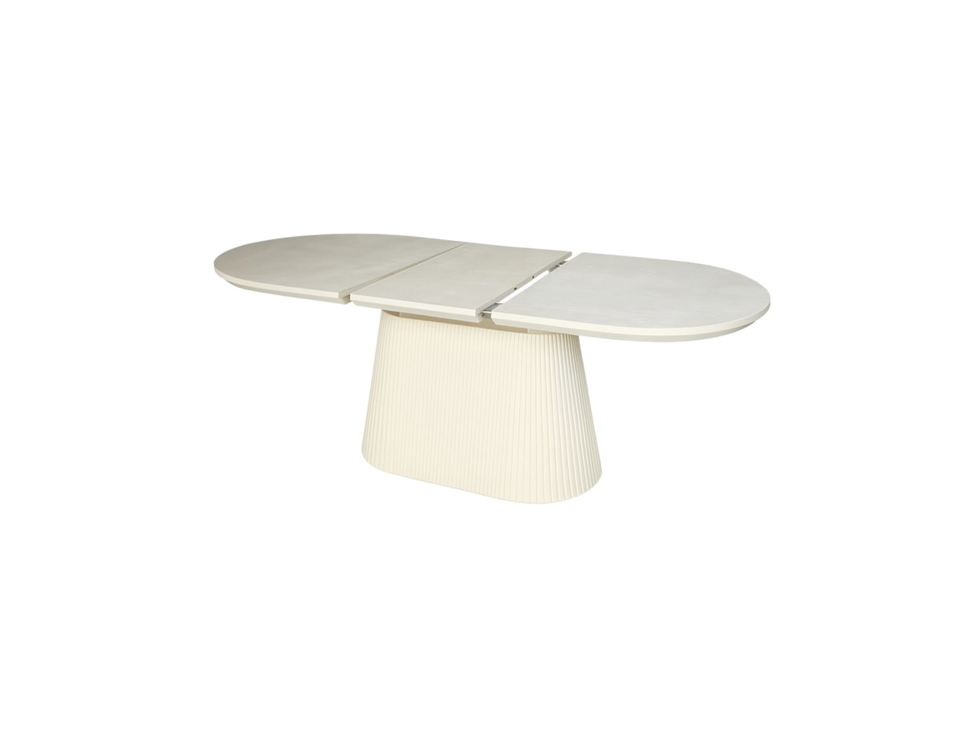 Kimberly Eettafel 160/200×90×75 Crème Fineer