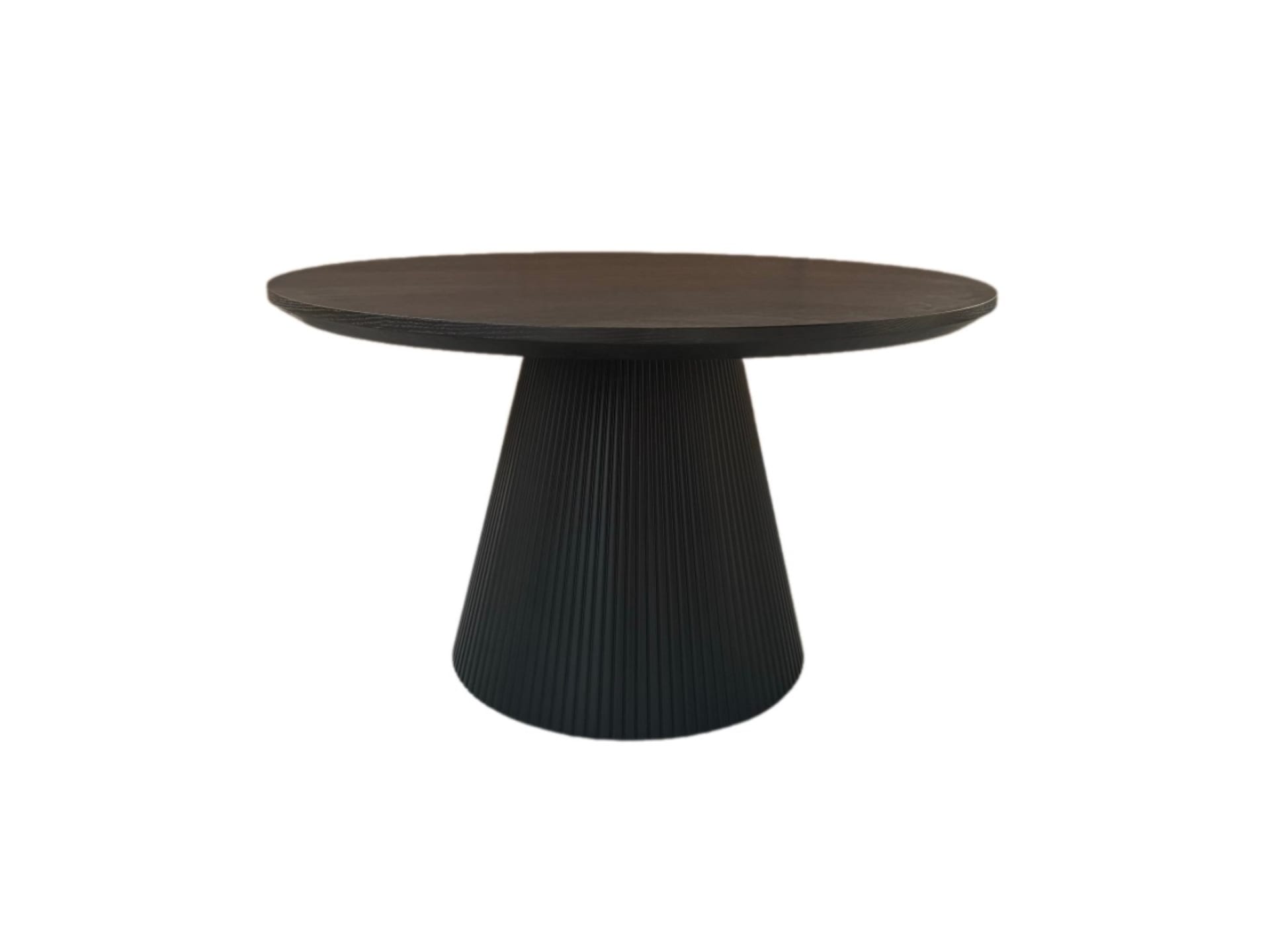 Kimberly Eettafel Ø 130 Zwart Fineer