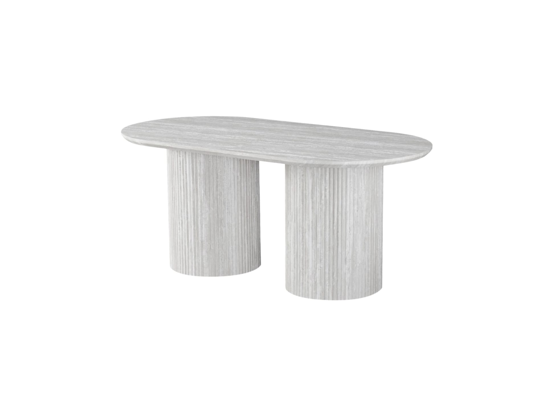 Kapadokya Eettafel 180×90 Beige Fineer