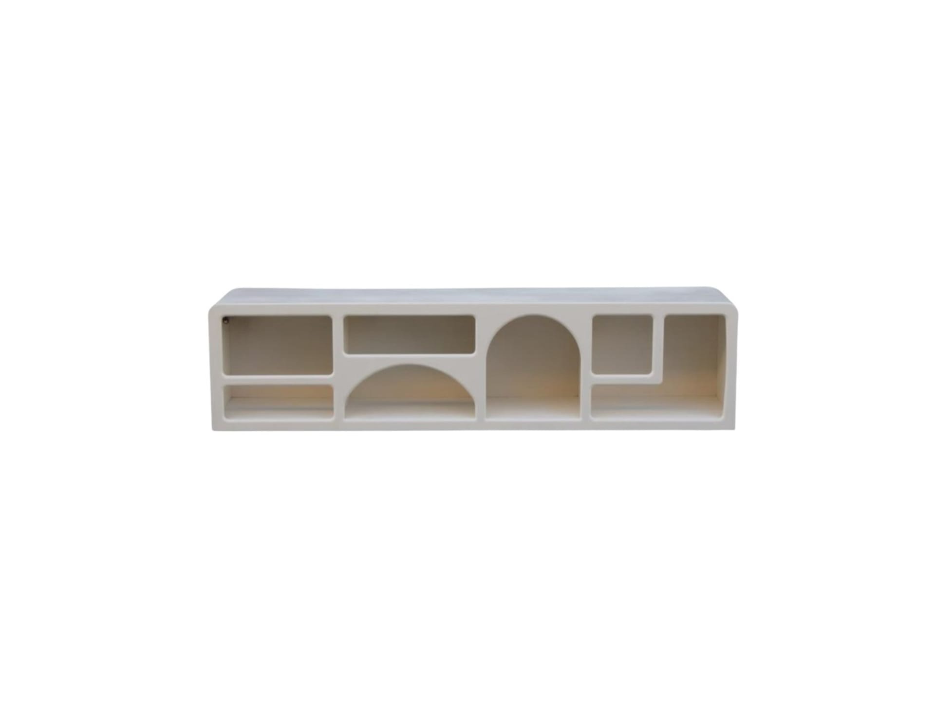 New Organic TV-meubel 200×40×50 Wit