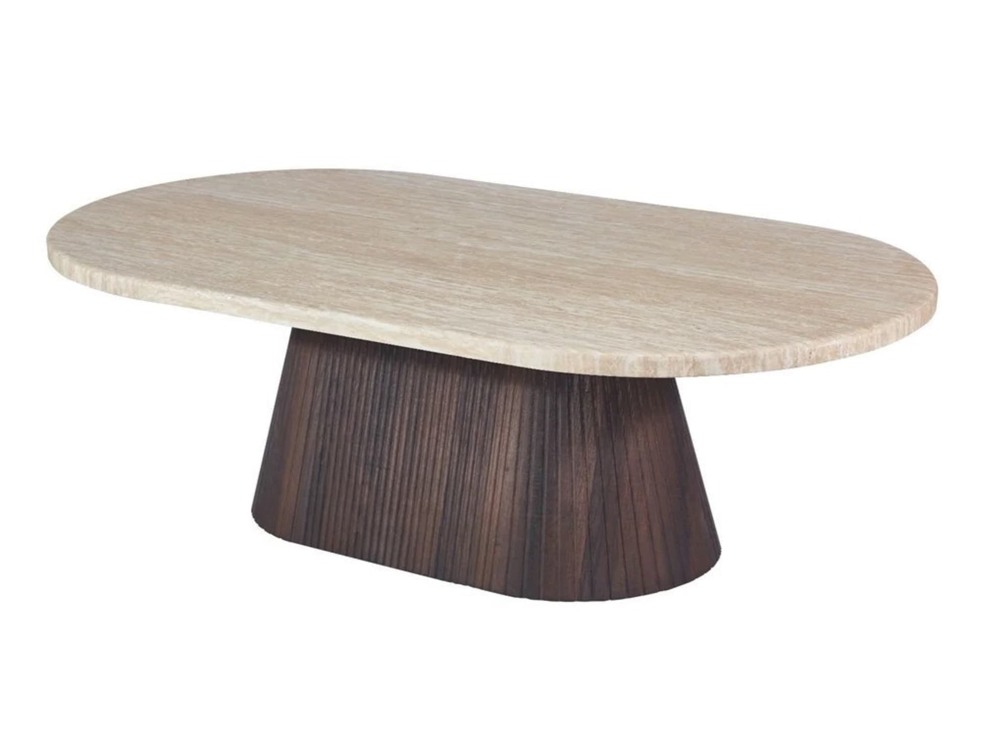 Kimberly Brown Salontafel 130×70×45 Flintstone Marmer