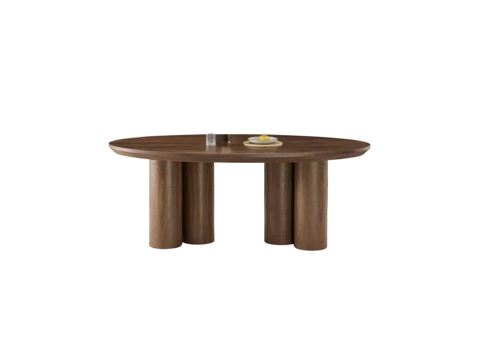 Royal Eettafel 200×110×76 Bruin Fineer