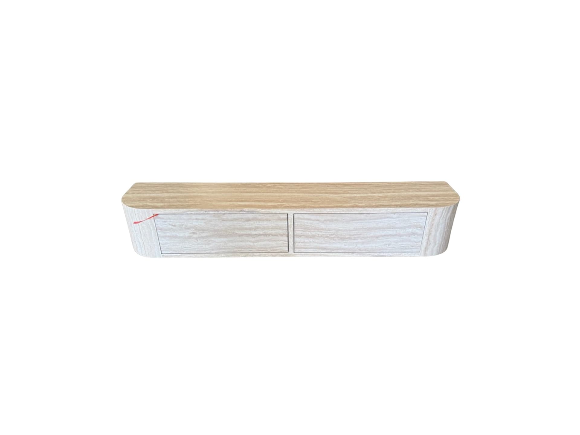 Tv kast  120×24×20 Flintstone Fineer