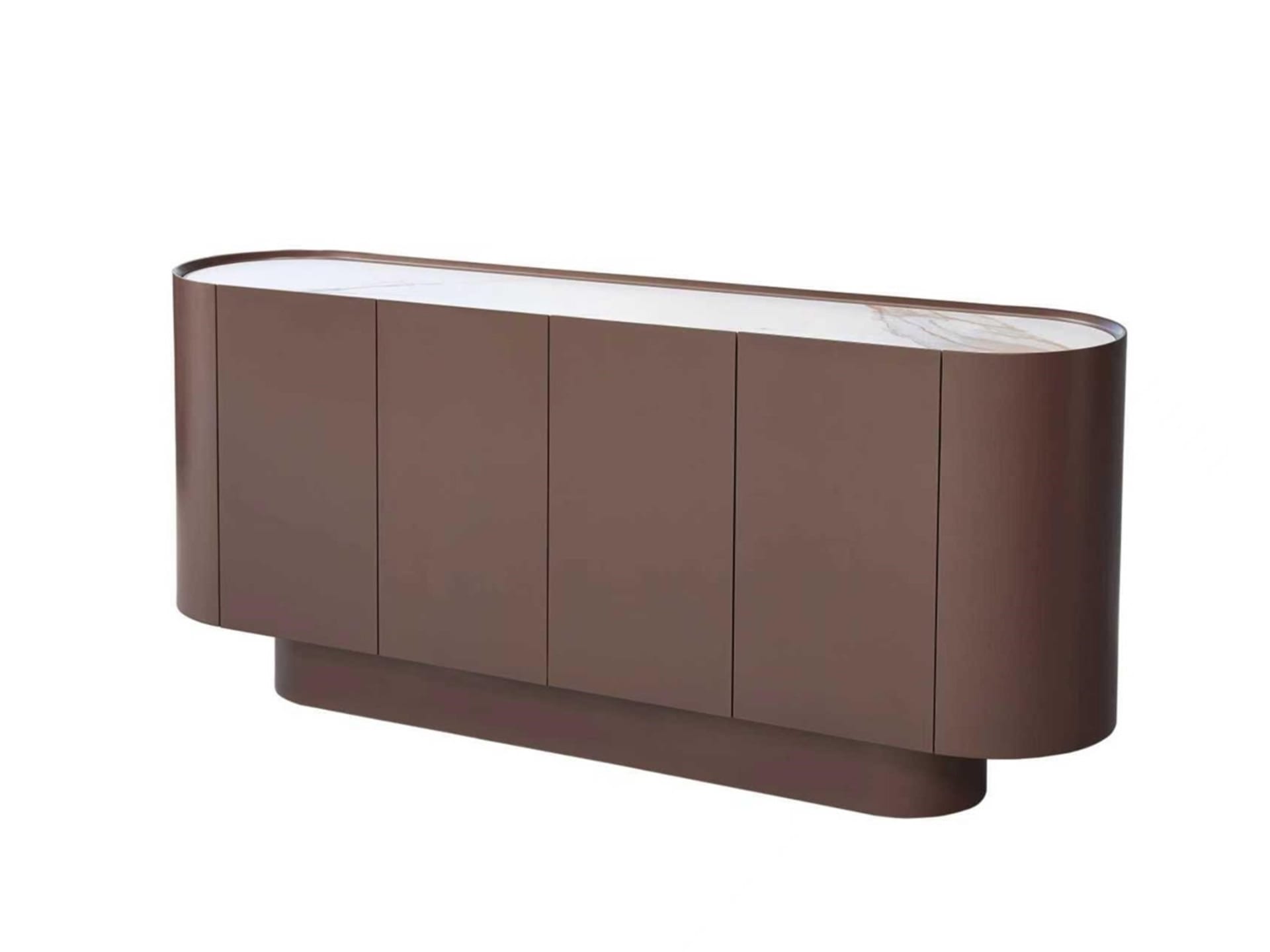 Brown Dressoir 180×42×80 Bruin