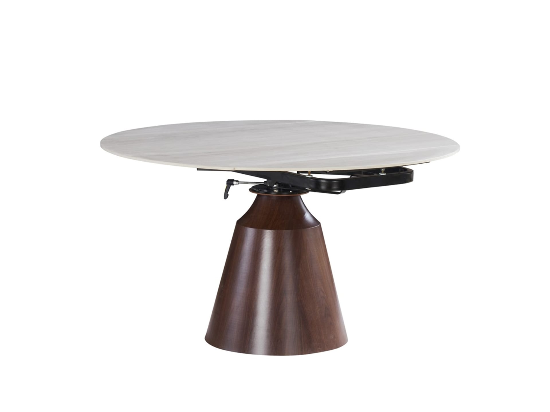 Rotate Eettafel 86×75 Bruin Keramiek