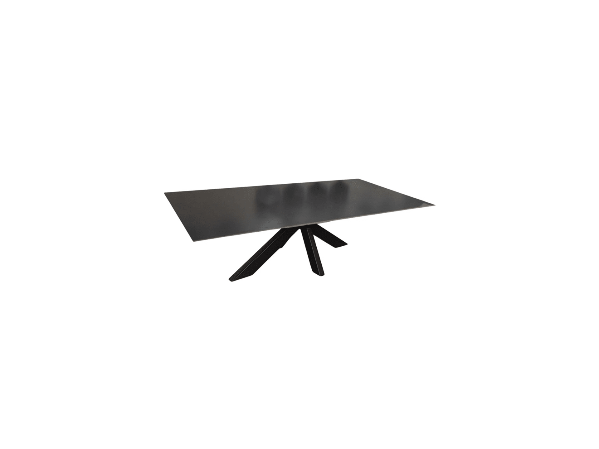 Octopus Salontafel 130×70 Zwart Sintersteen Donkergrijs