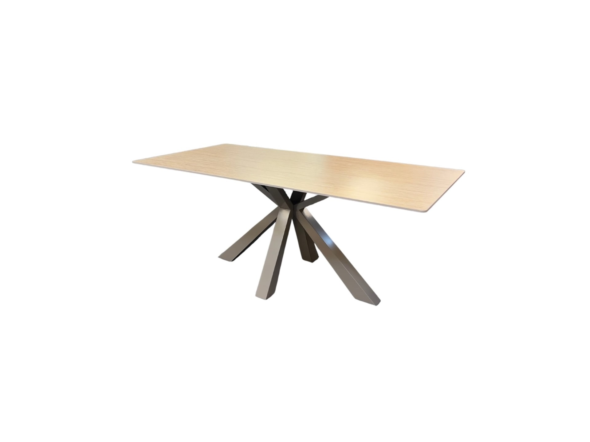Octopus Eettafel 180×90 Beige Keramiek