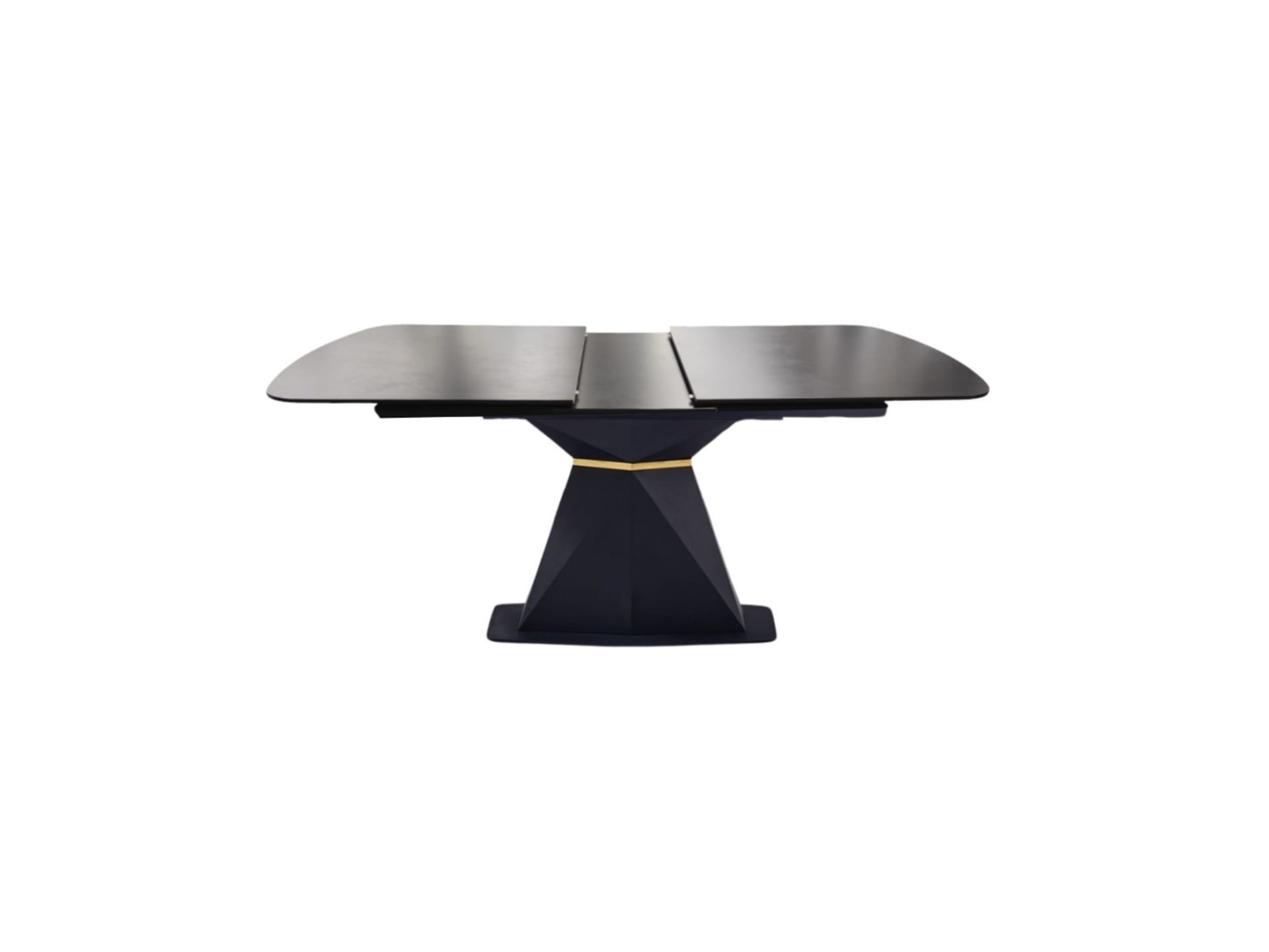 Jump Eettafel 160/200×90 Zwart Sintersteen Donkergrijs