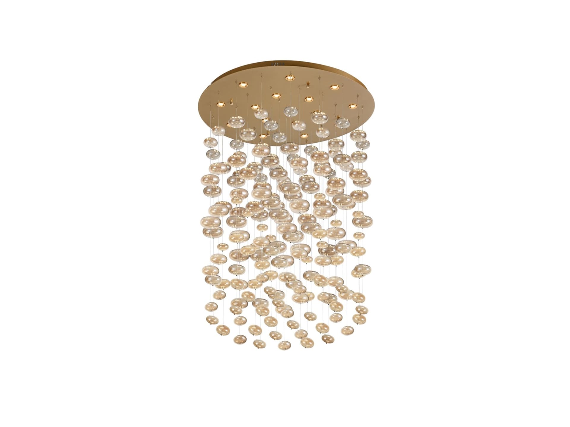 Plafondlamp goud 80 × 80 × 110 cm