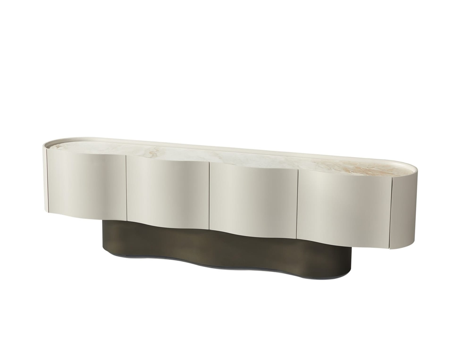 Valentina tv-meubel 200×42 crimson keramiek — foto 2 van 2