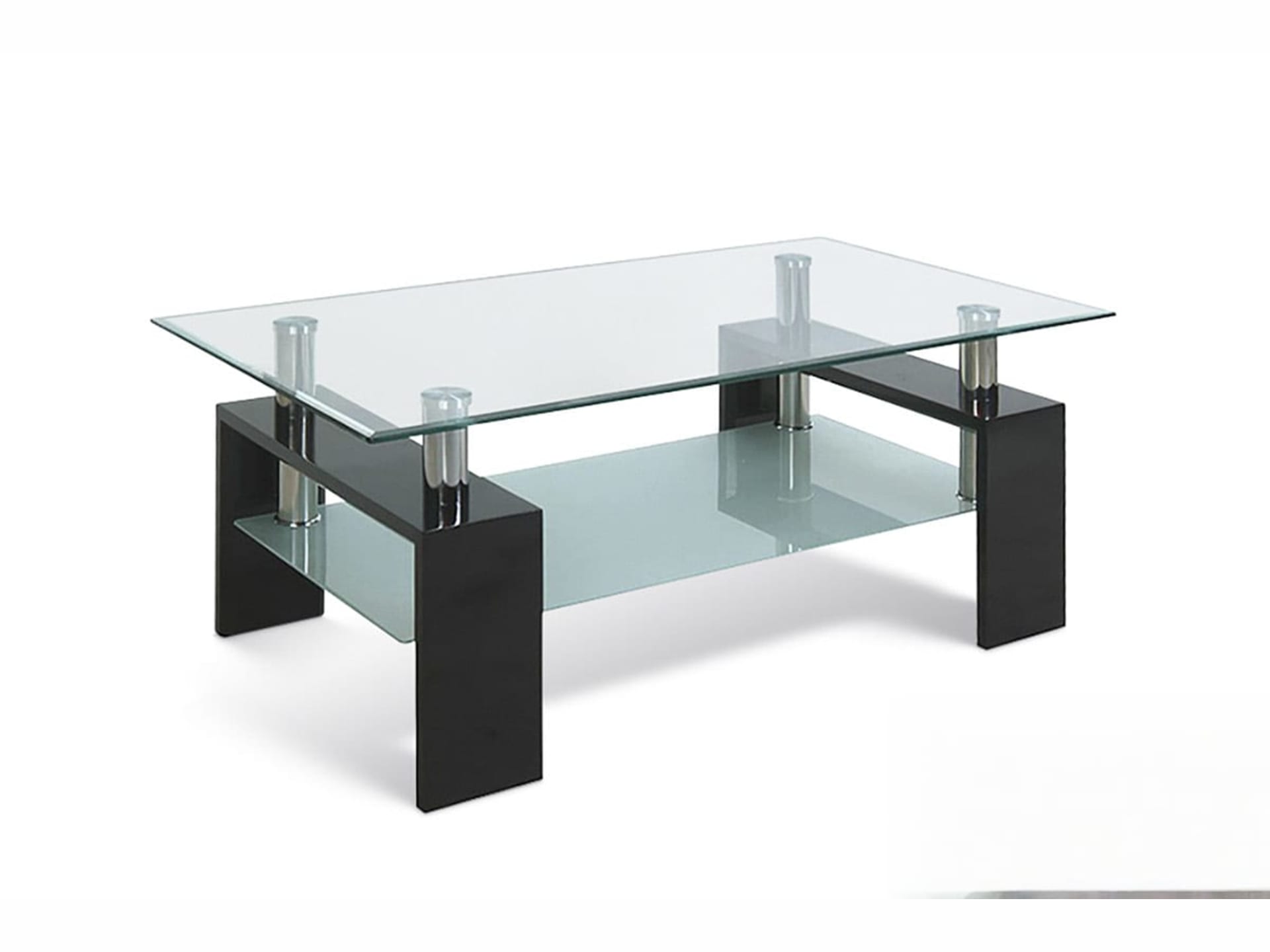 Salontafel 'Alana' Hoogglans zwart — foto 1 van 4