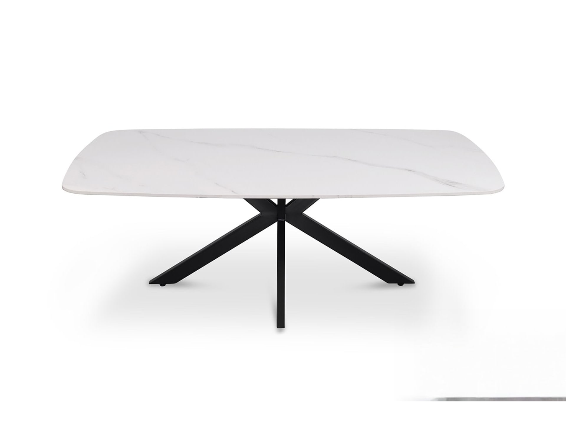 Salontafel 'Apollo' 130 cm Deens Ovaal Steen Wit