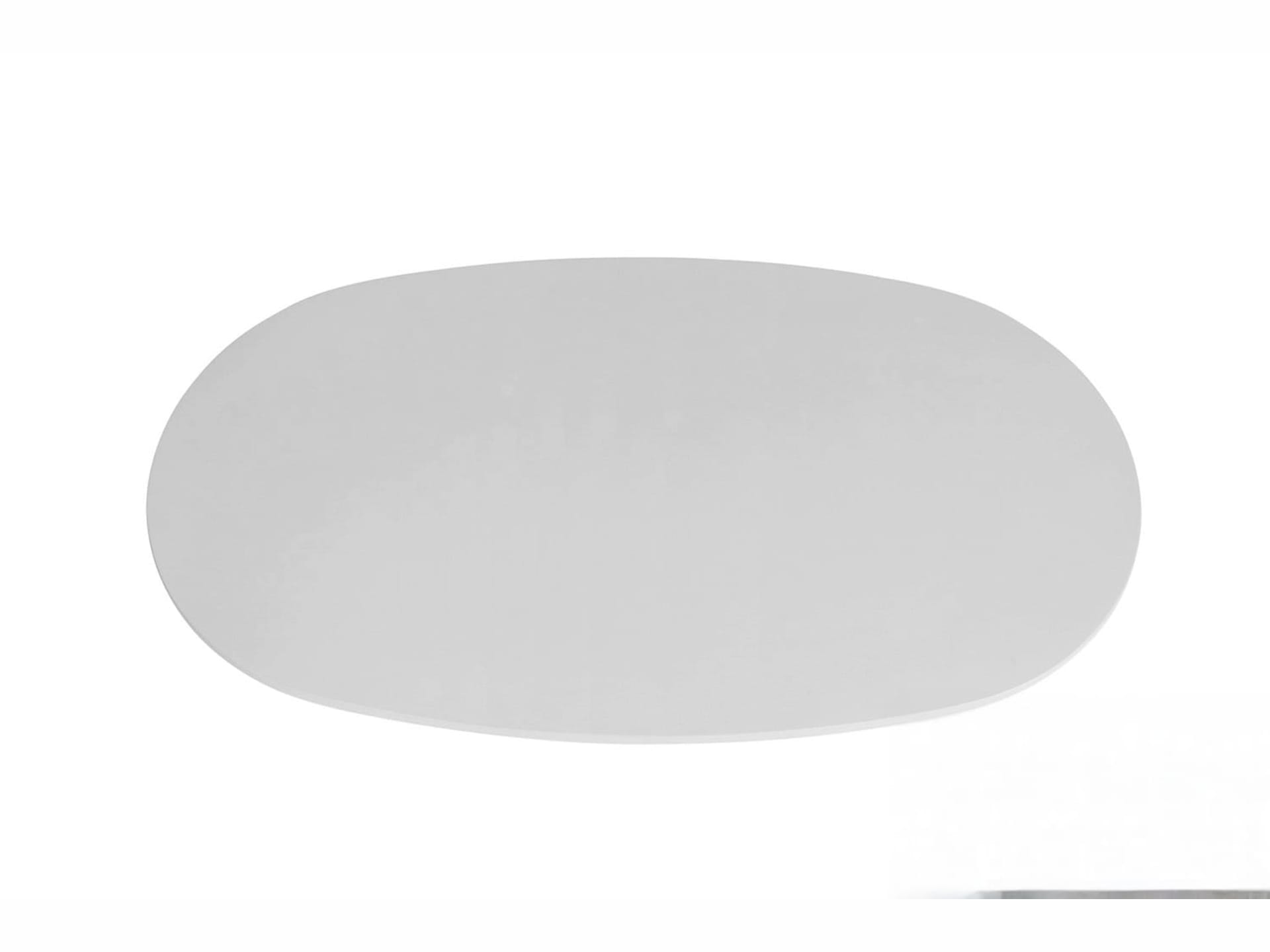Salontafel 'Tavira' 120 cm Ovaal Cement Ecru — foto 4 van 6